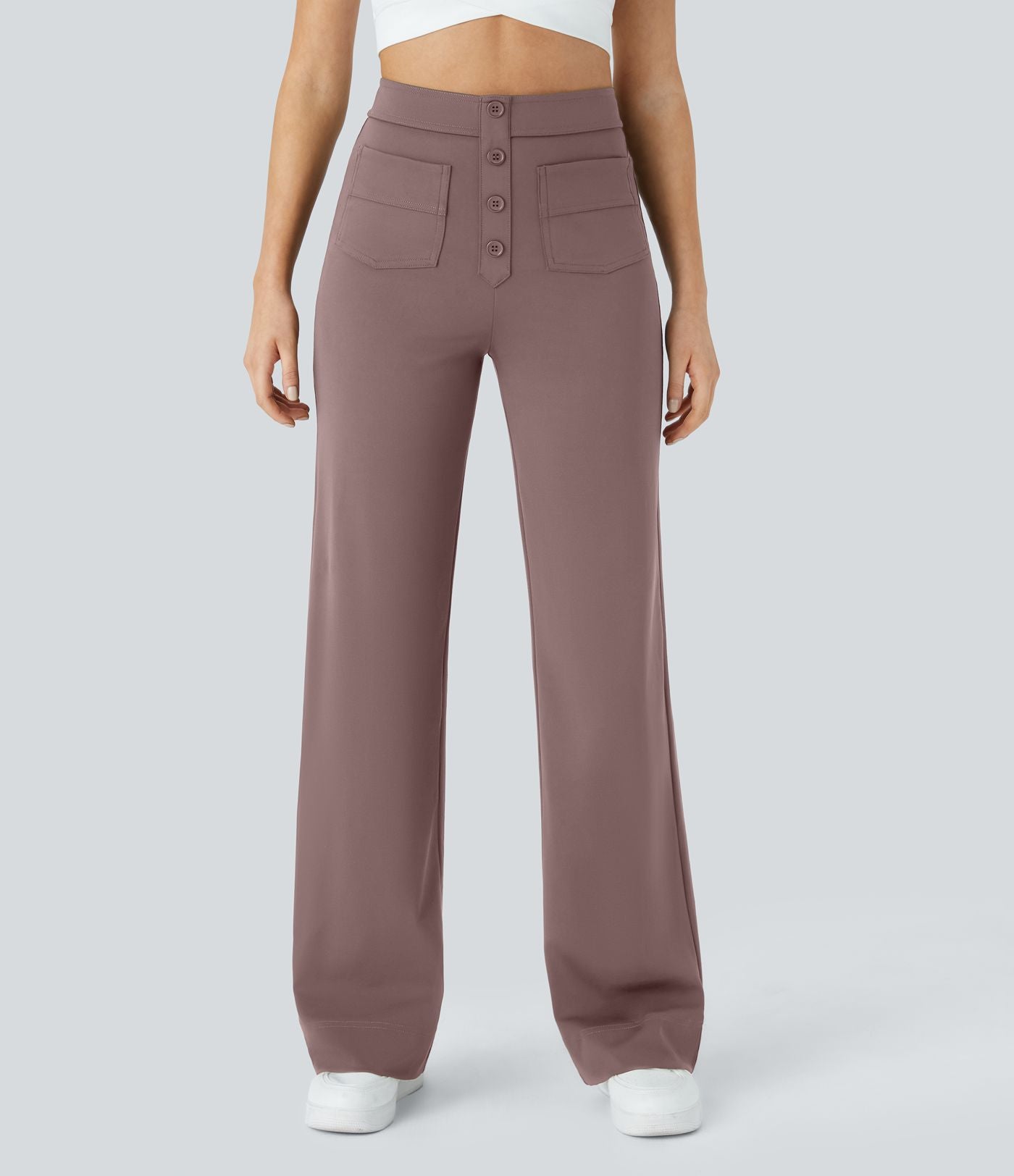 Zoé™ | Pantalon Élastique Taille Haute