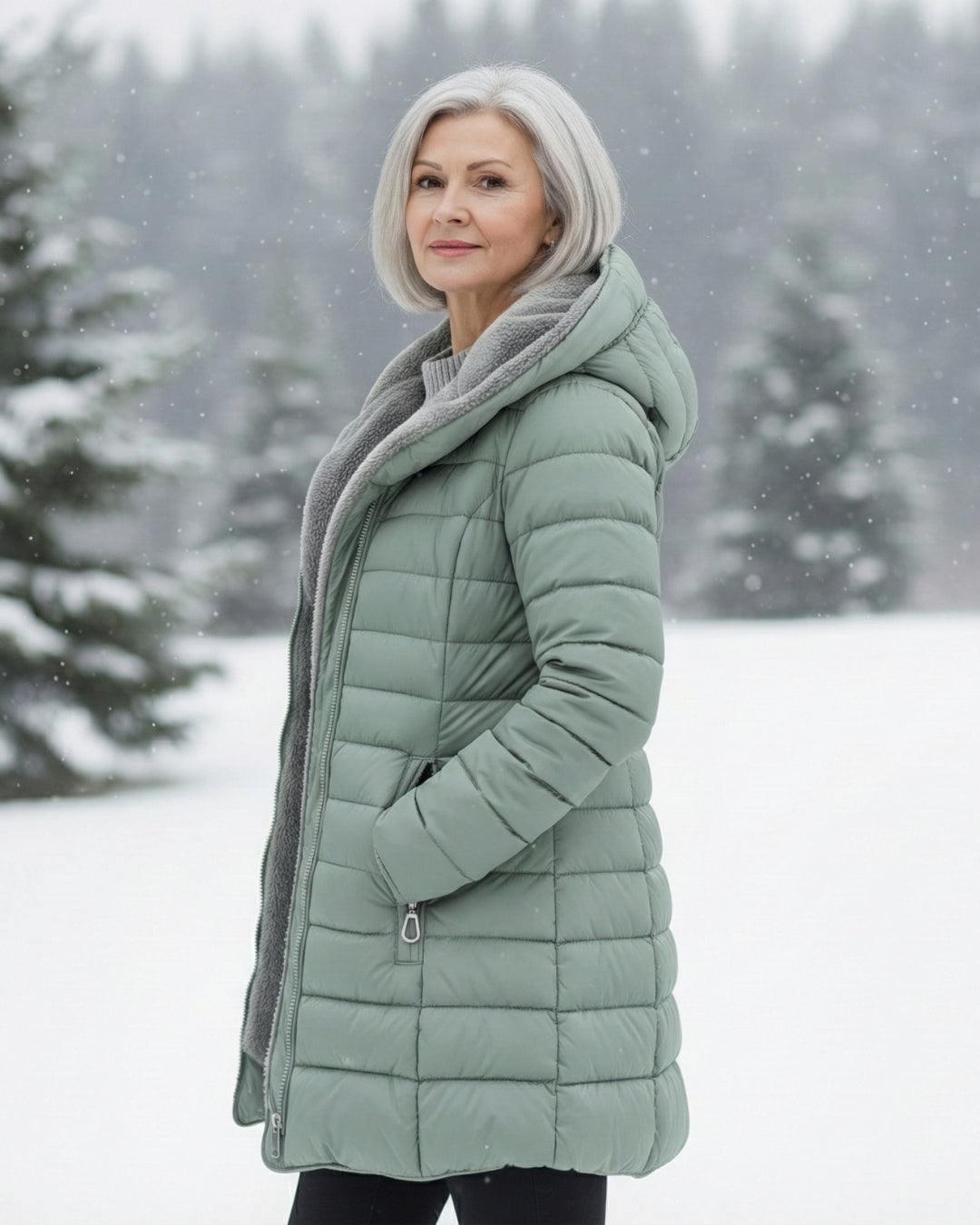 Clair™ | Manteau Puffer Doublé en Fleece