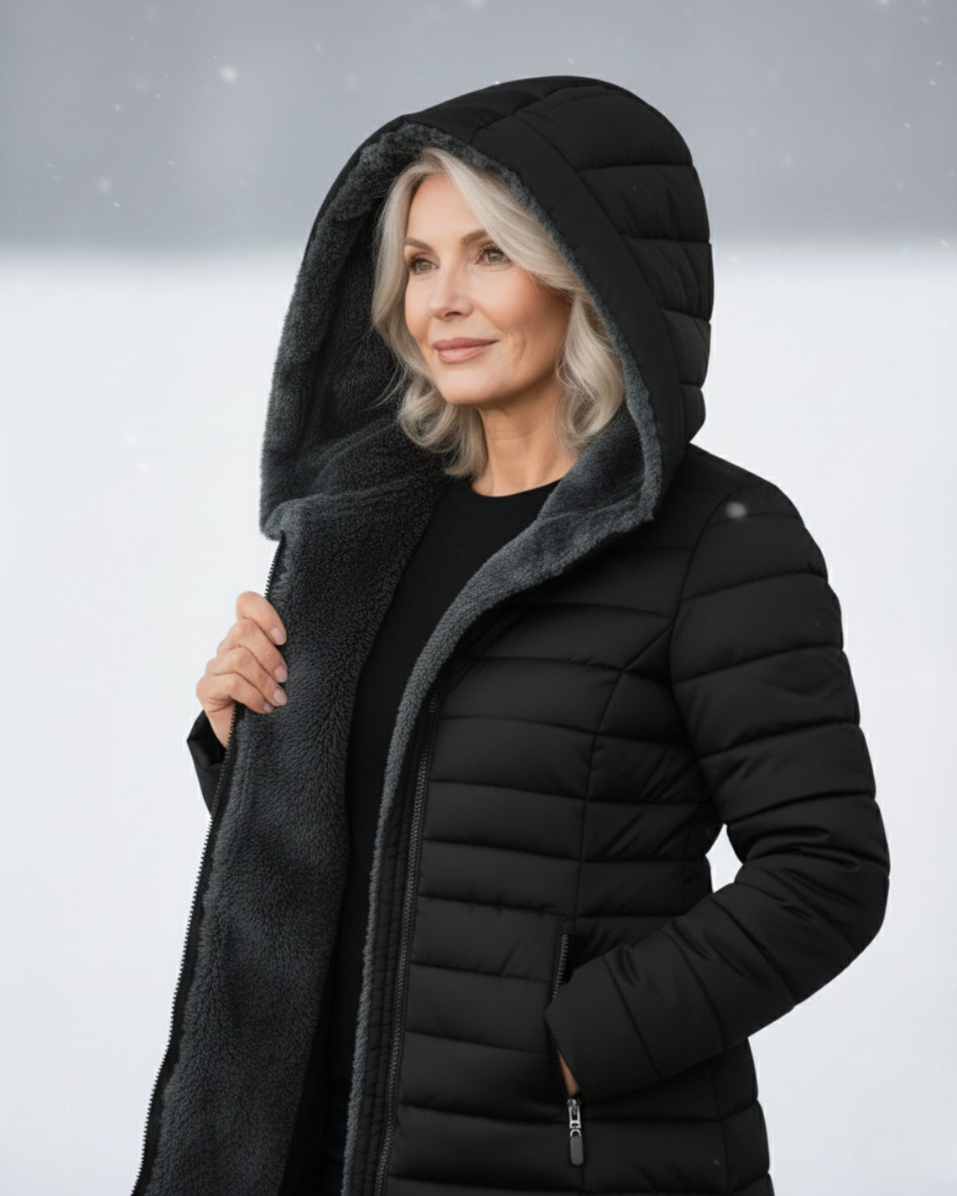Clair™ | Manteau Puffer Doublé en Fleece