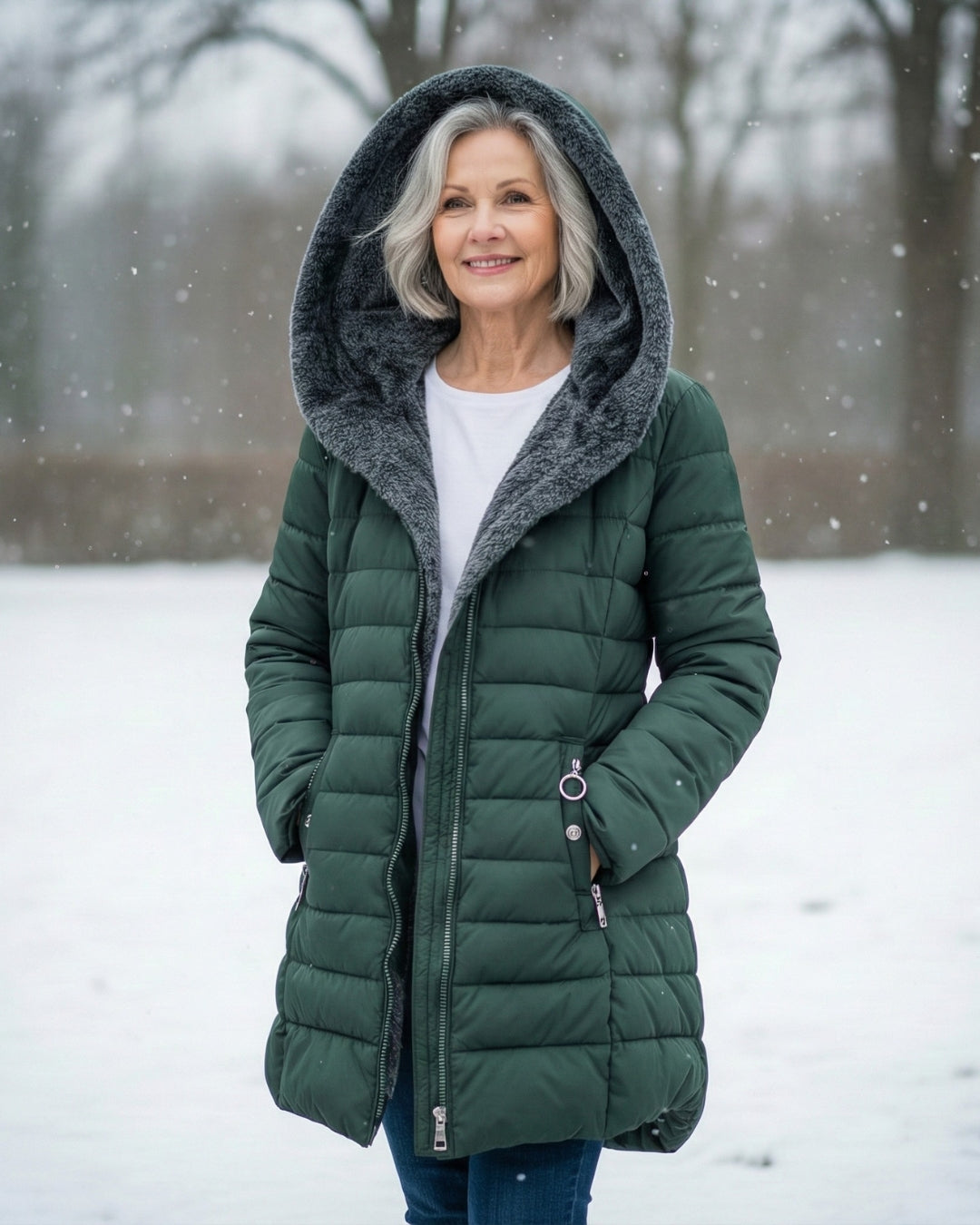 Clair™ | Manteau Puffer Doublé en Fleece