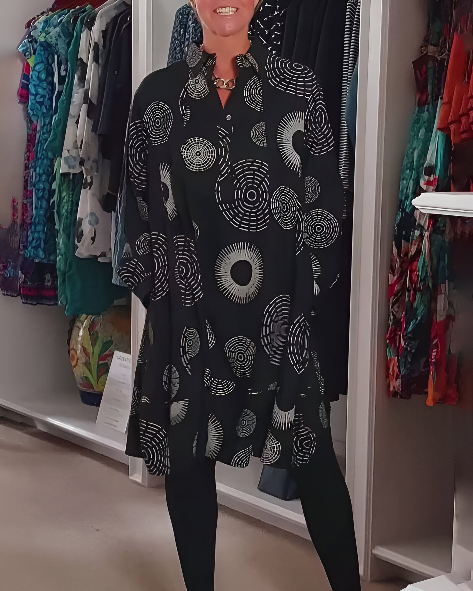 Solina™ | Robe Géométrique