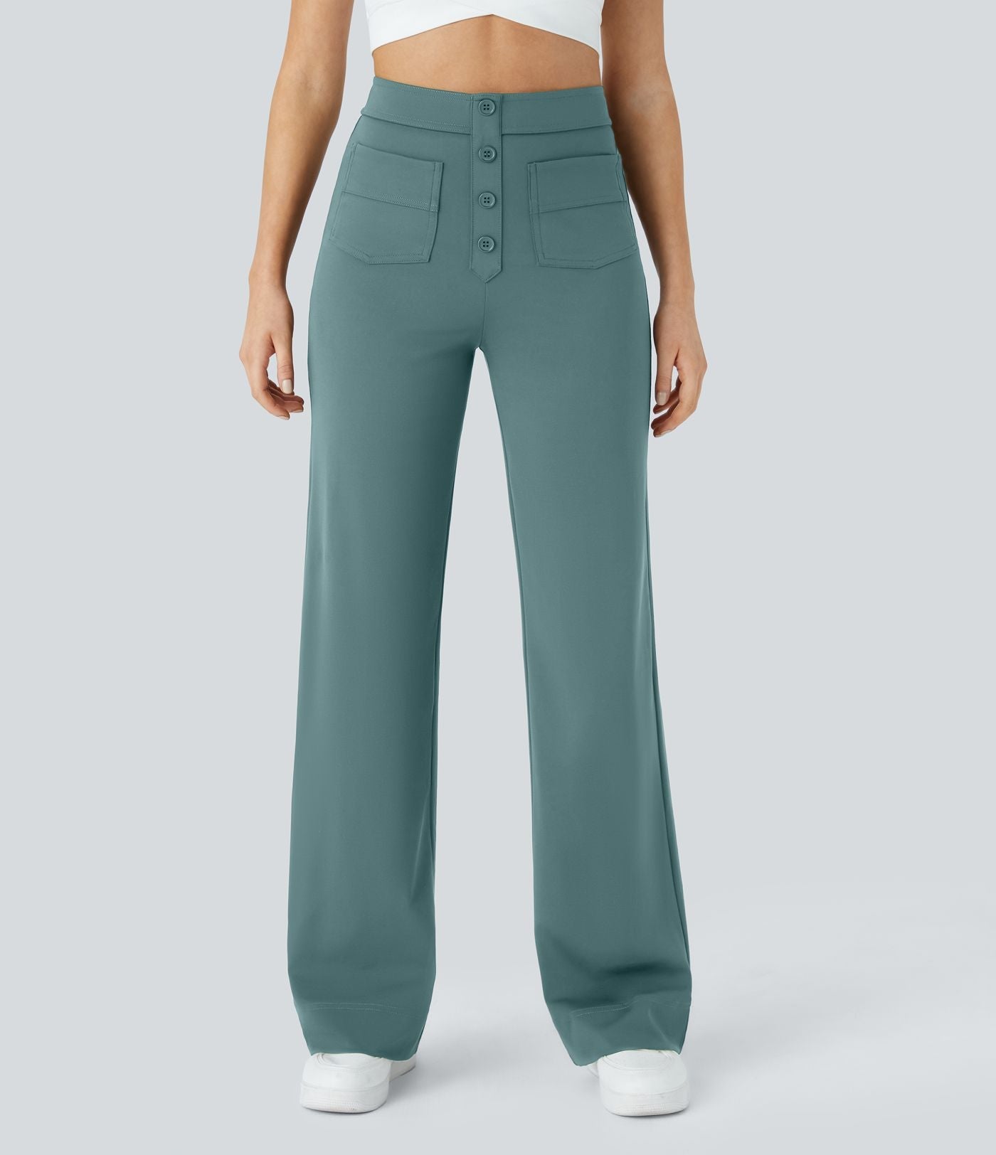 Zoé™ | Pantalon Élastique Taille Haute