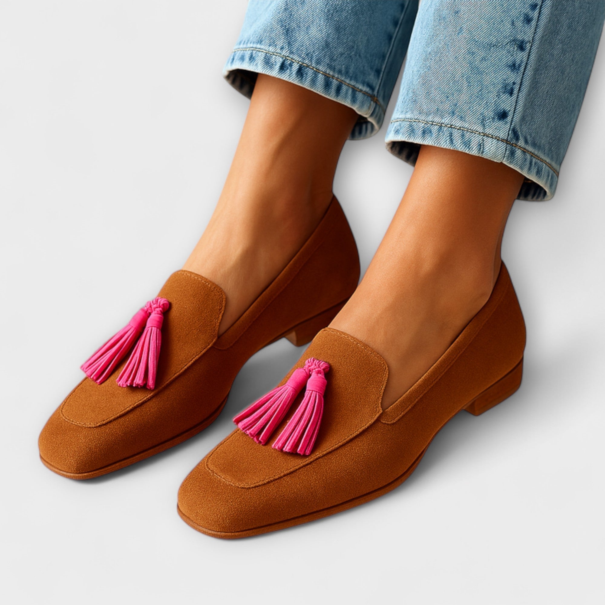 Amara™ | Mocassins avec des Franges Ludiques