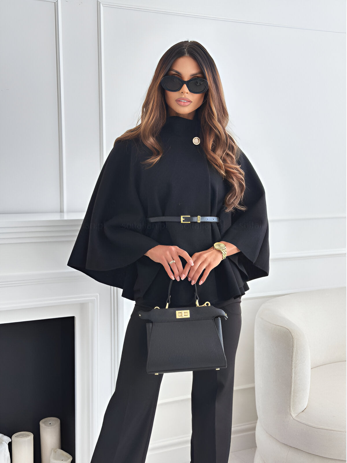 Livia™ | Manteau Chique à Ceinture