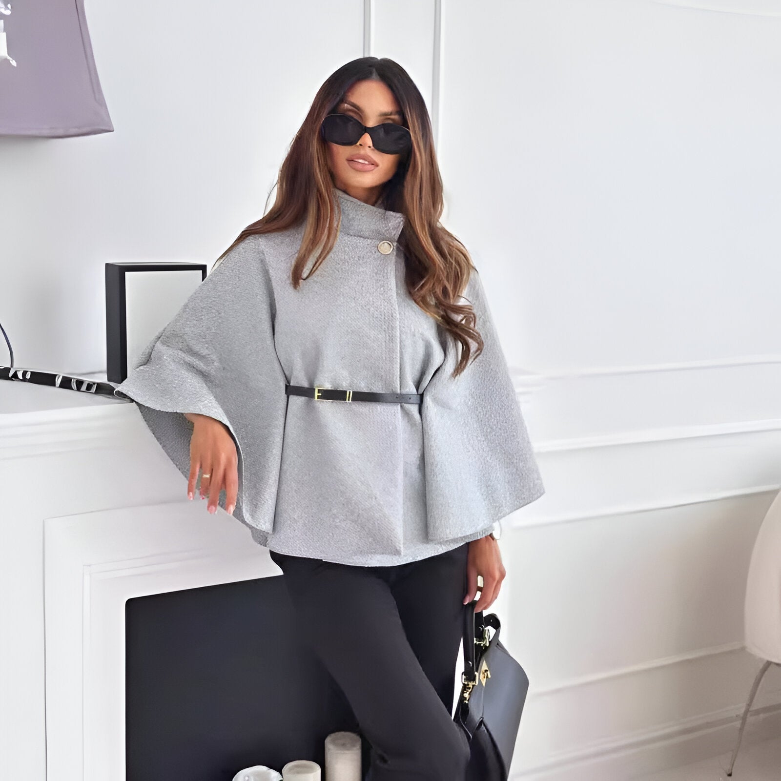 Livia™ | Manteau Chique à Ceinture