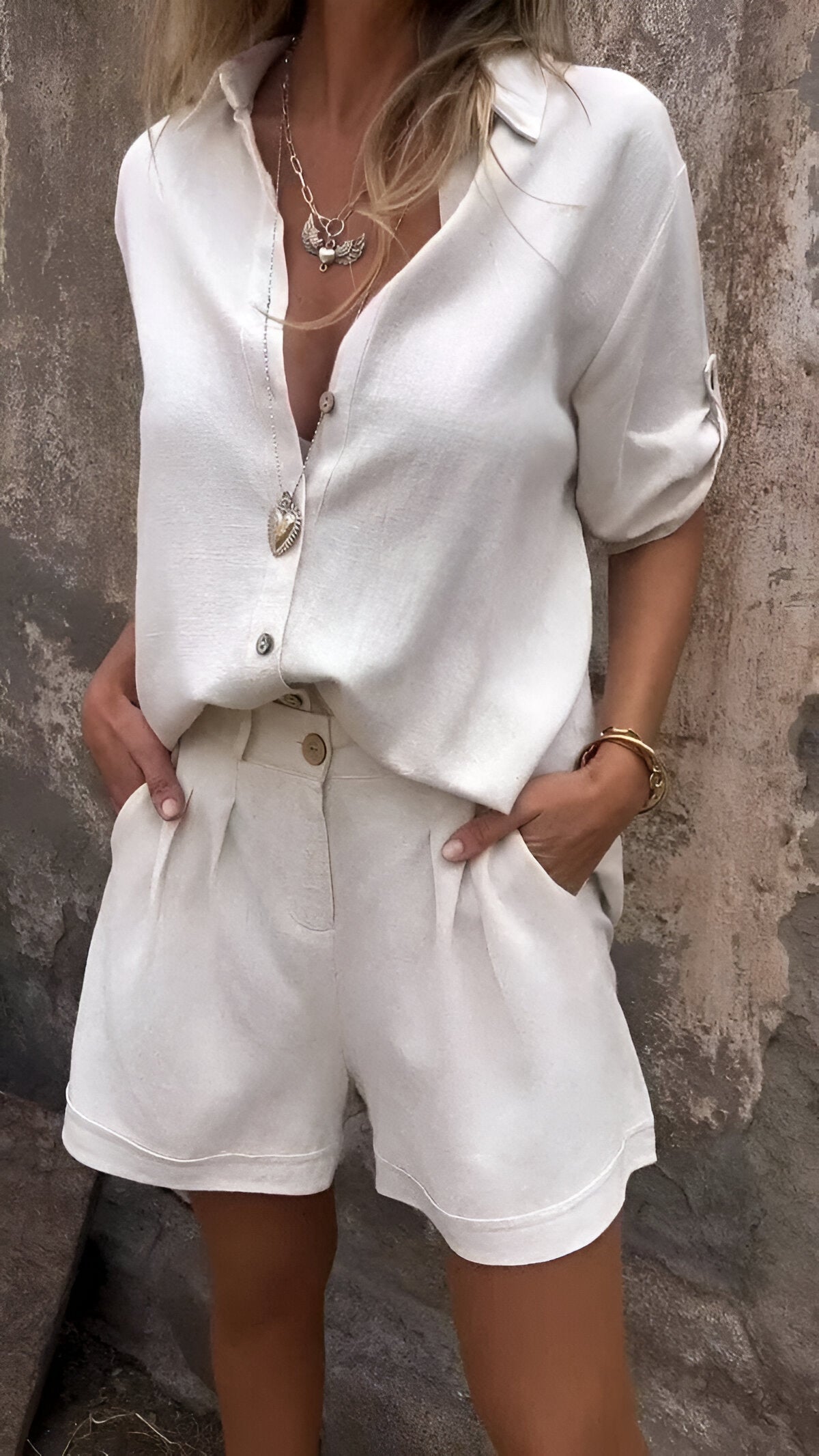 Savielle™ | Ensemble en lin léger