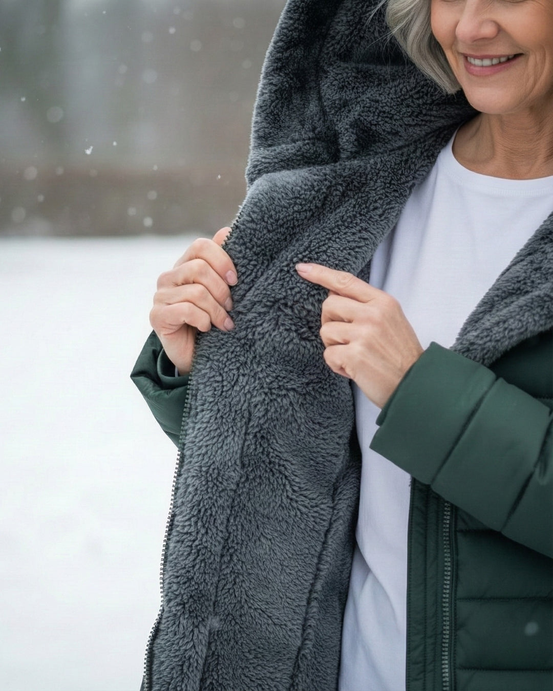 Clair™ | Manteau Puffer Doublé en Fleece