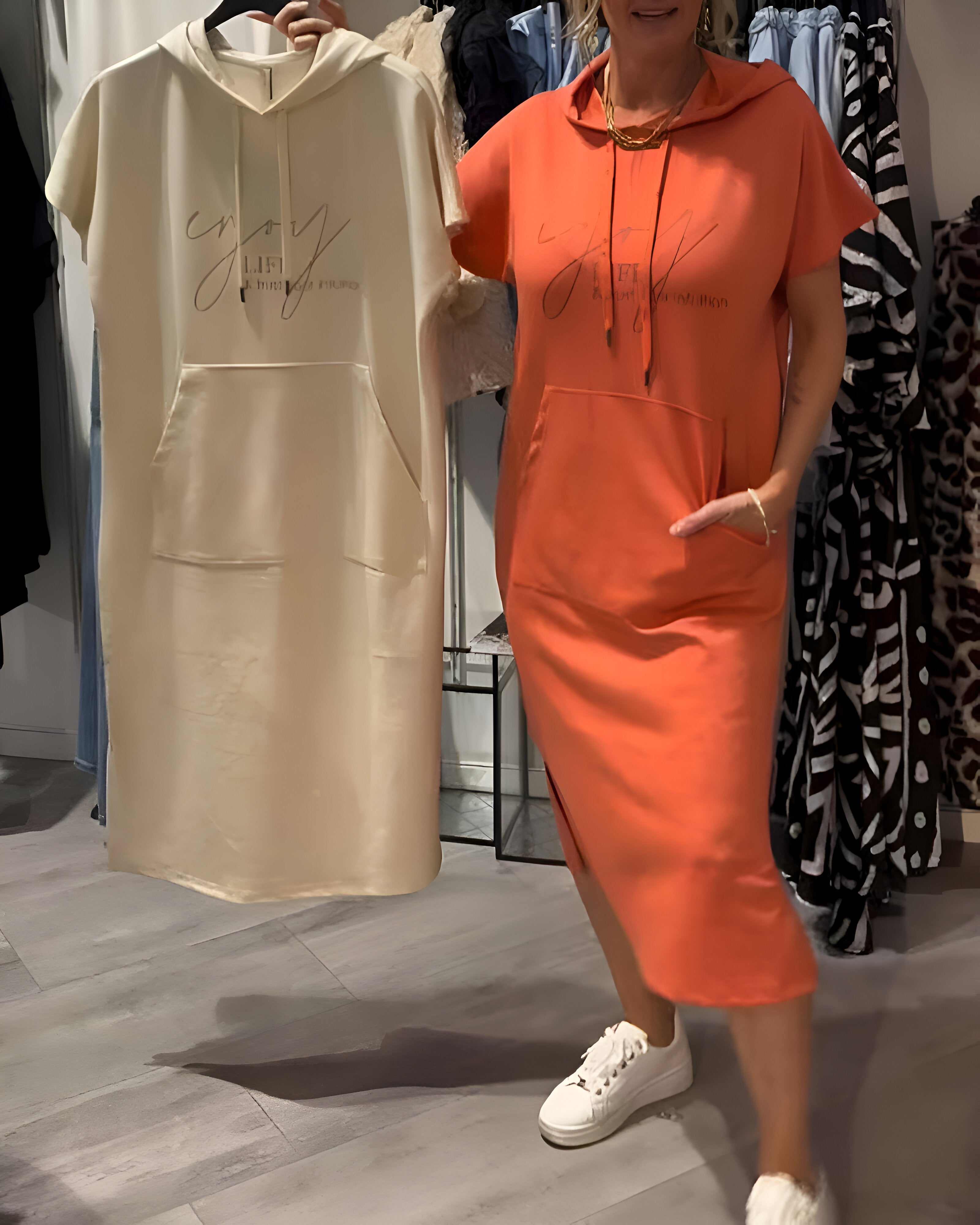 Mariselle™ | Robe Hoodie Confortable