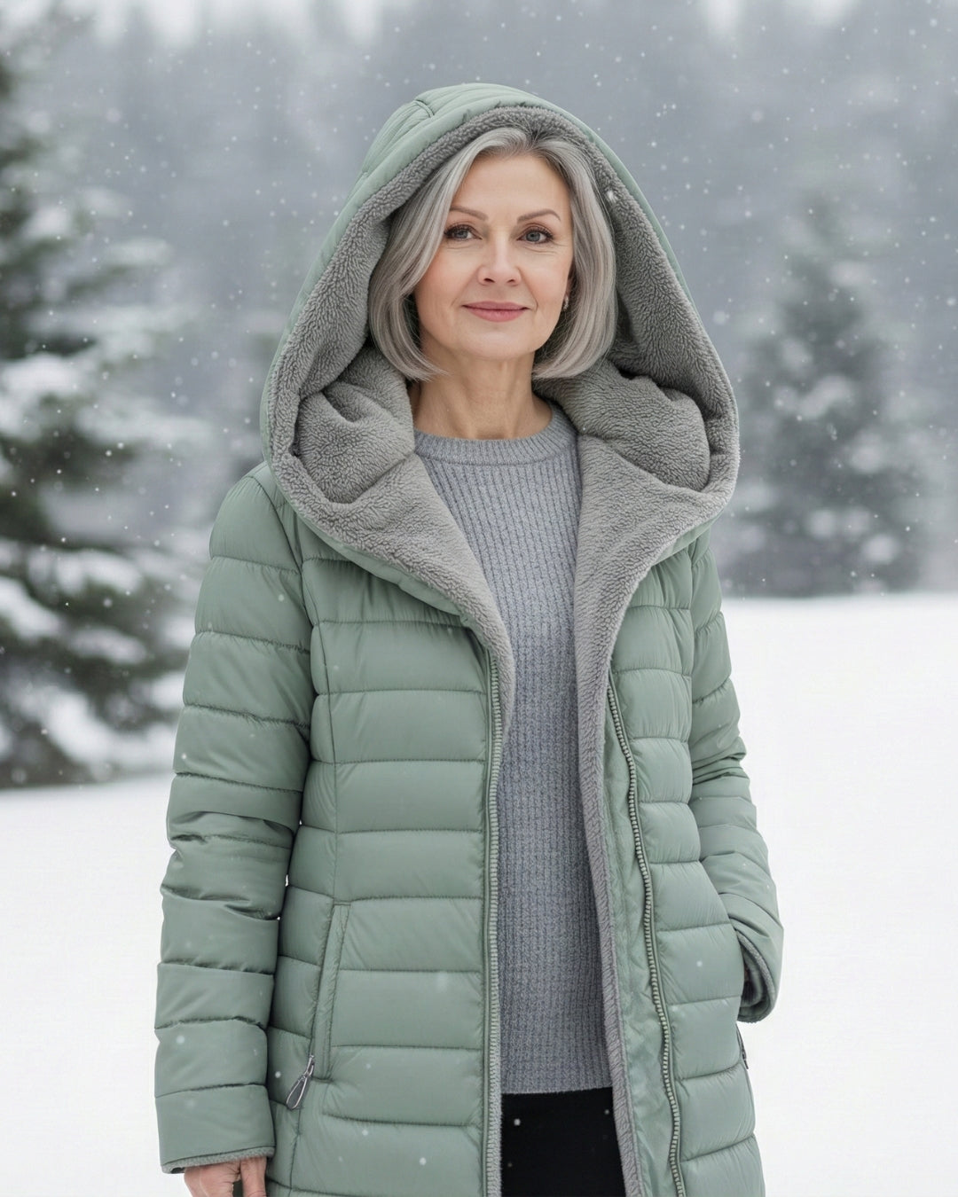Clair™ | Manteau Puffer Doublé en Fleece