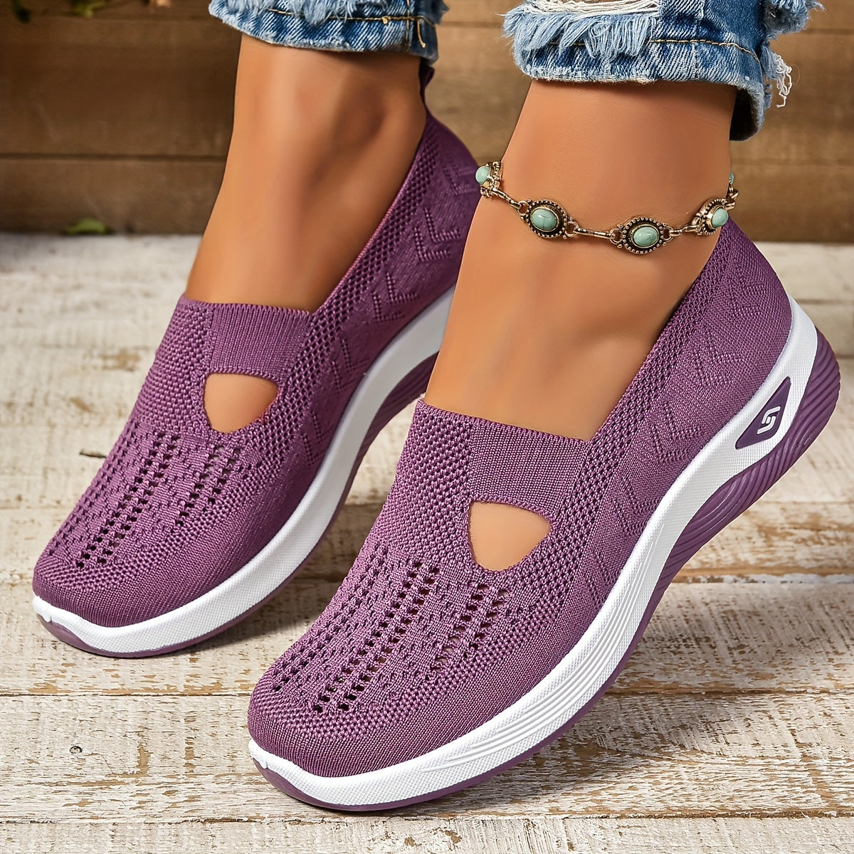 Elvéria™ | Chaussures Slip-on Respirantes