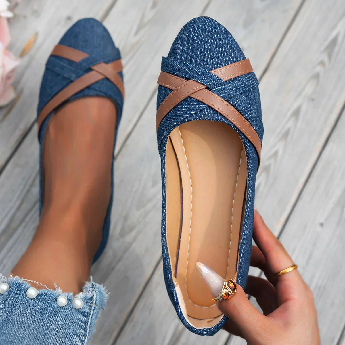 Aveline™ | Chaussures Orthopédiques à Enfiler avec Confort Supplémentaire