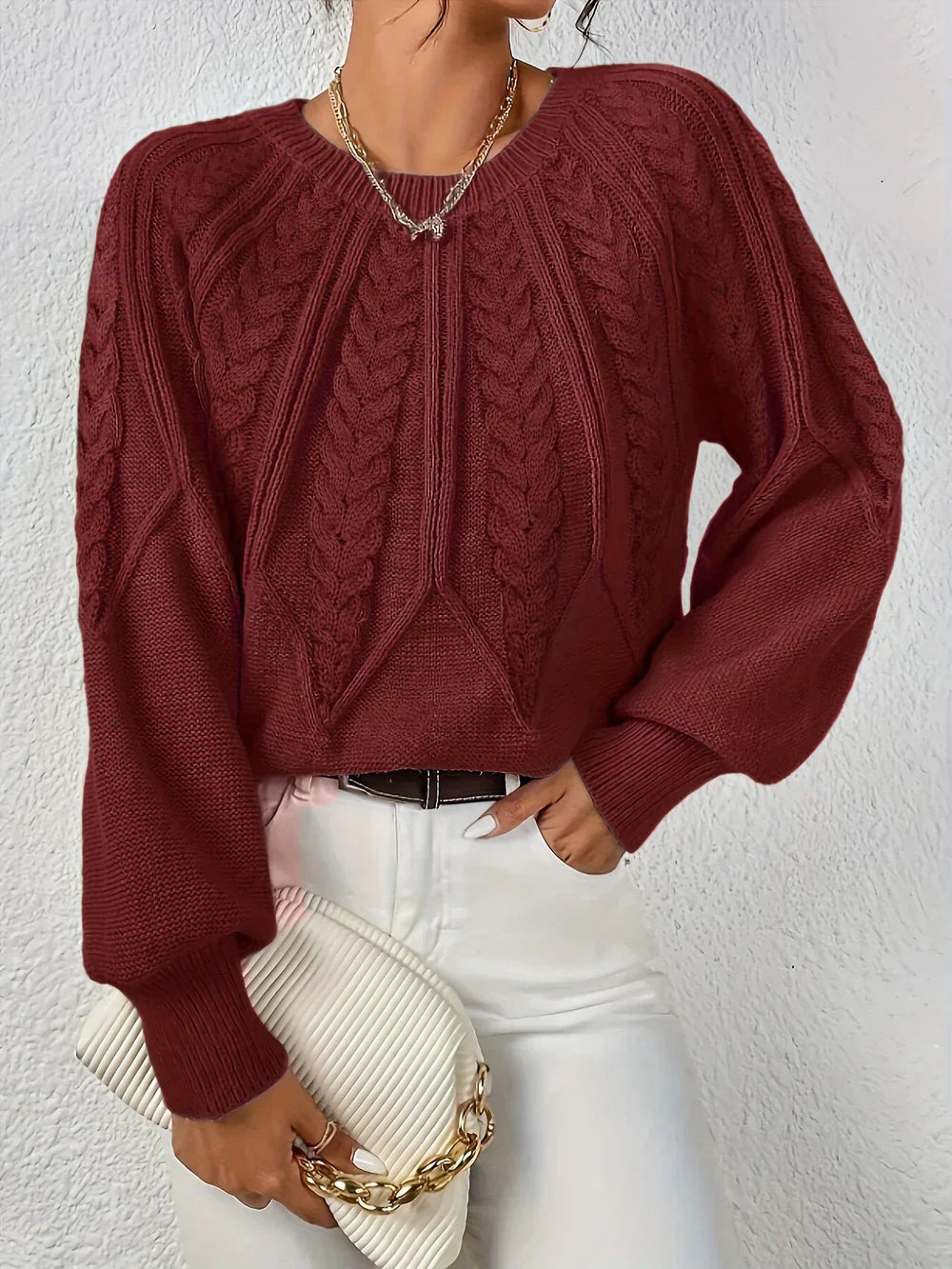 Norah™ | Pull en Maille Confortable