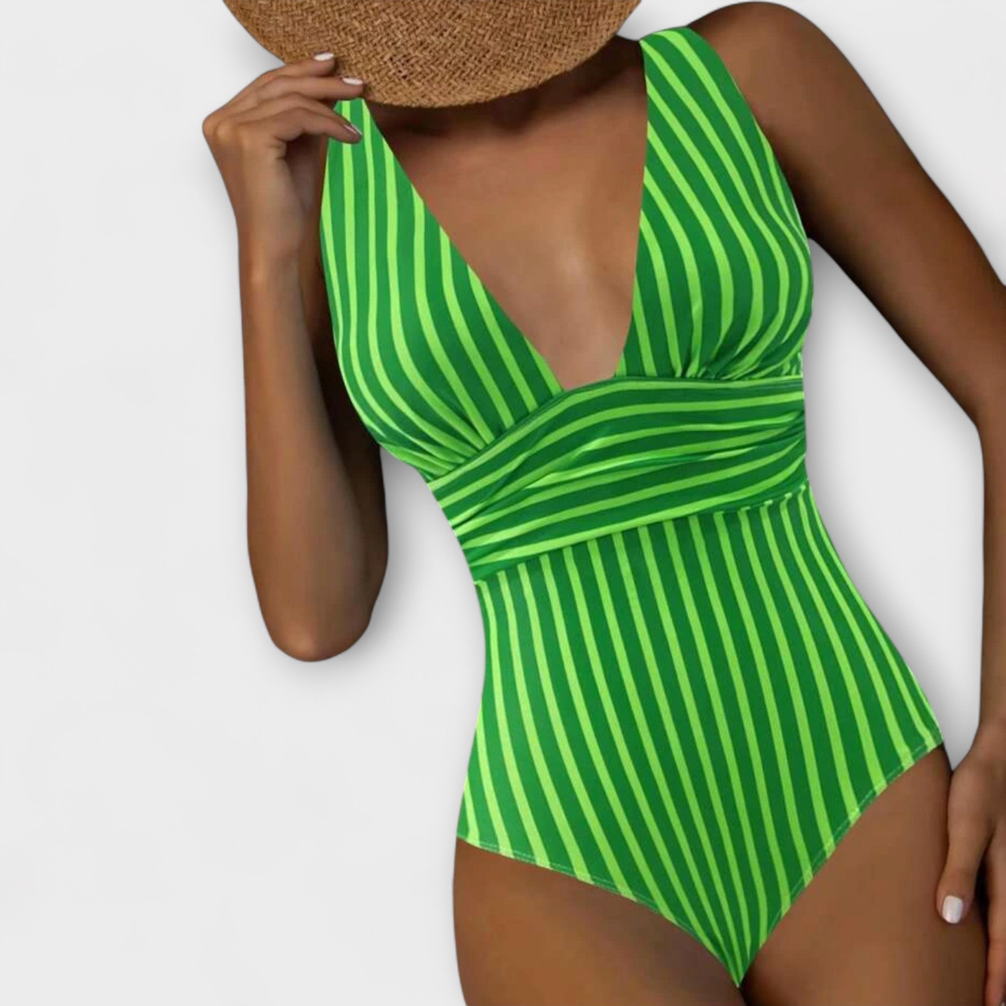 Lunessa™ | Maillot de bain rayé en une pièce