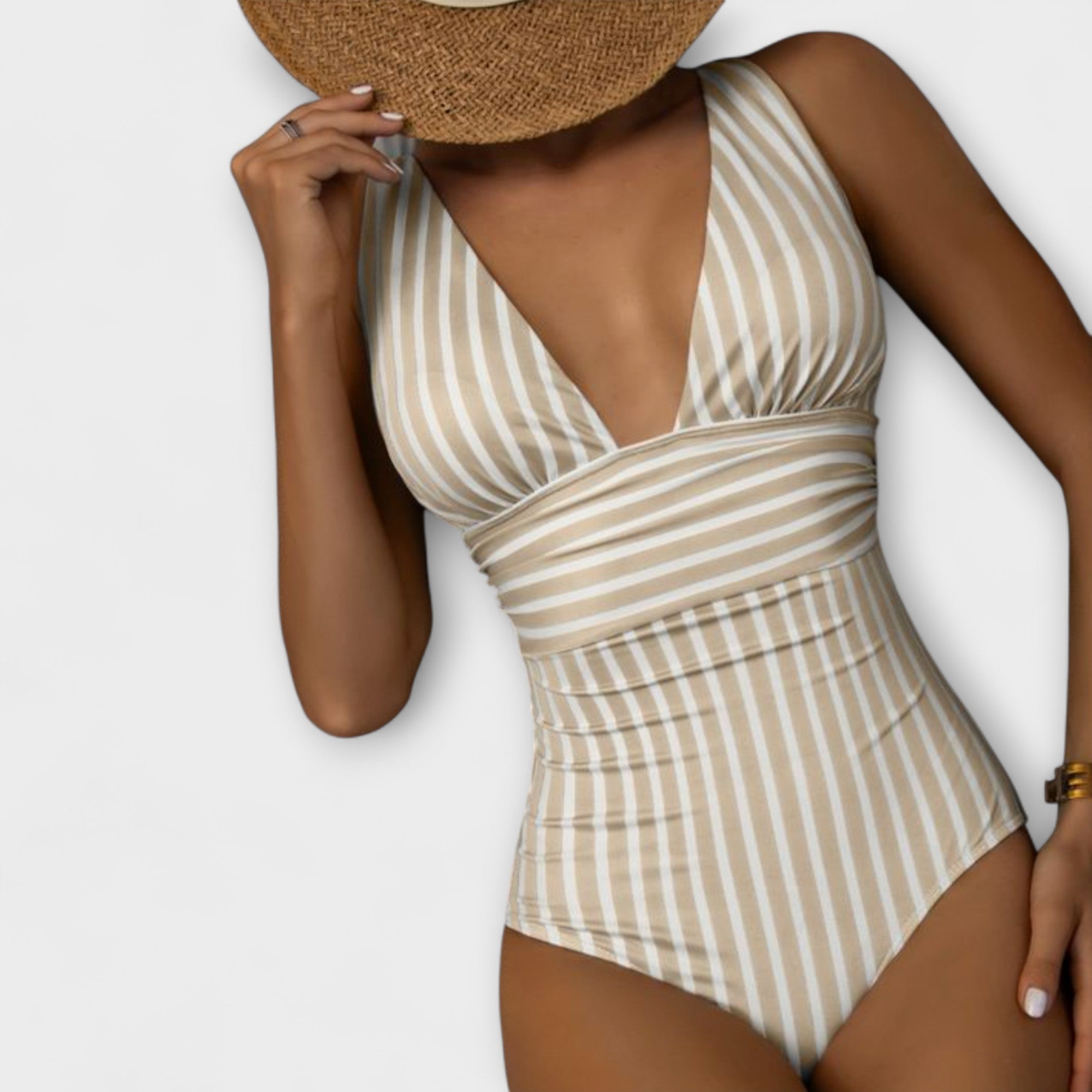 Lunessa™ | Maillot de bain rayé en une pièce