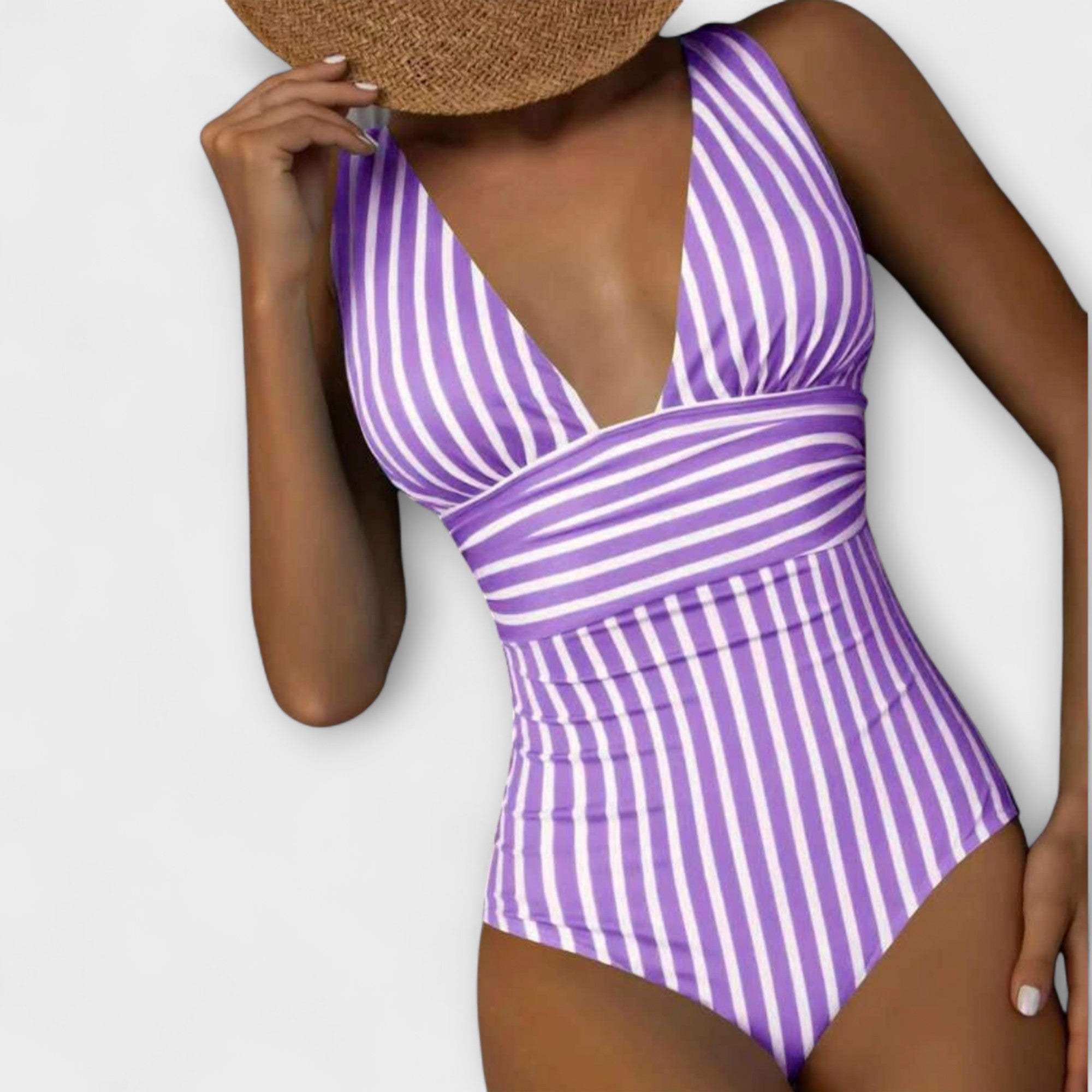 Lunessa™ | Maillot de bain rayé en une pièce