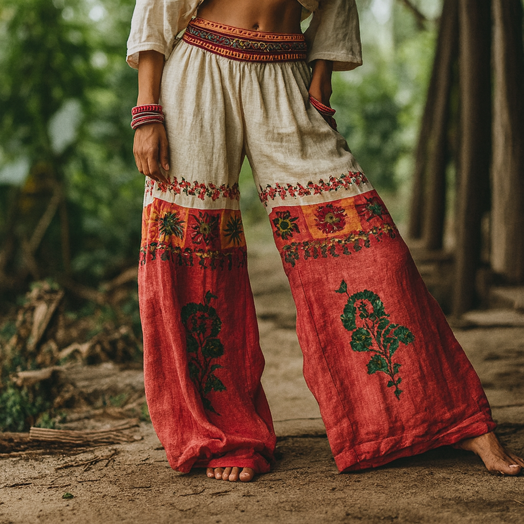 Elirya™ | Pantalon bohème confortable