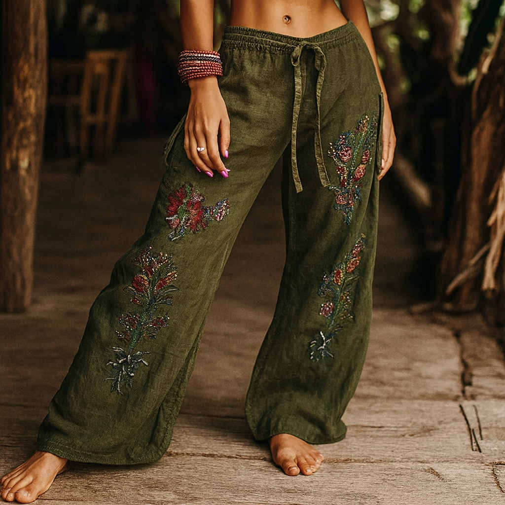 Elirya™ | Pantalon bohème confortable