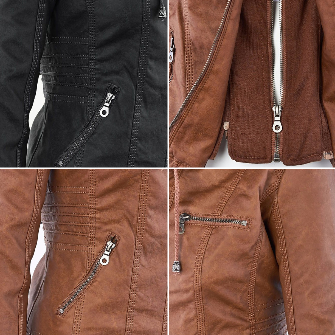 Isolde™ | Veste de motard à capuche