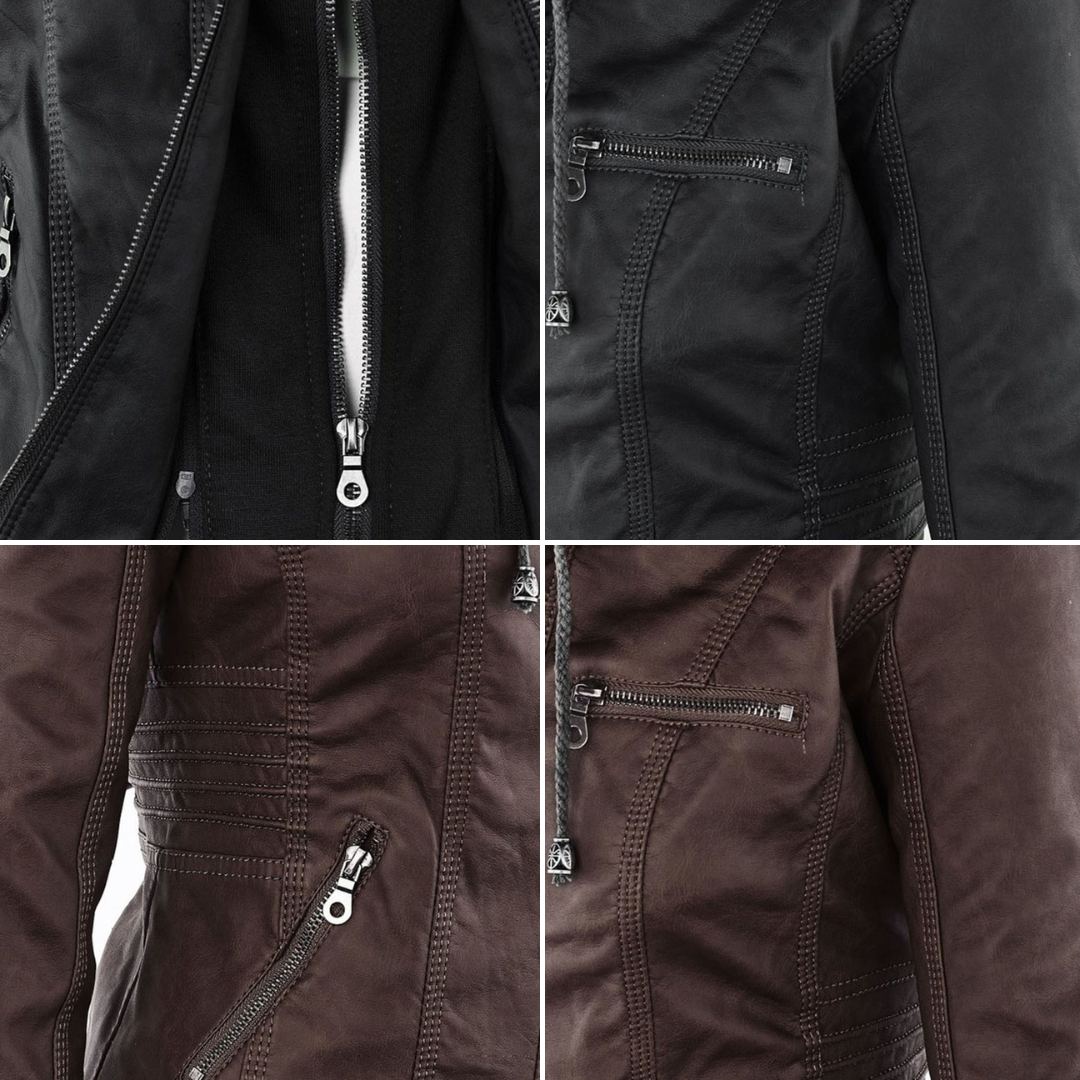 Isolde™ | Veste de motard à capuche
