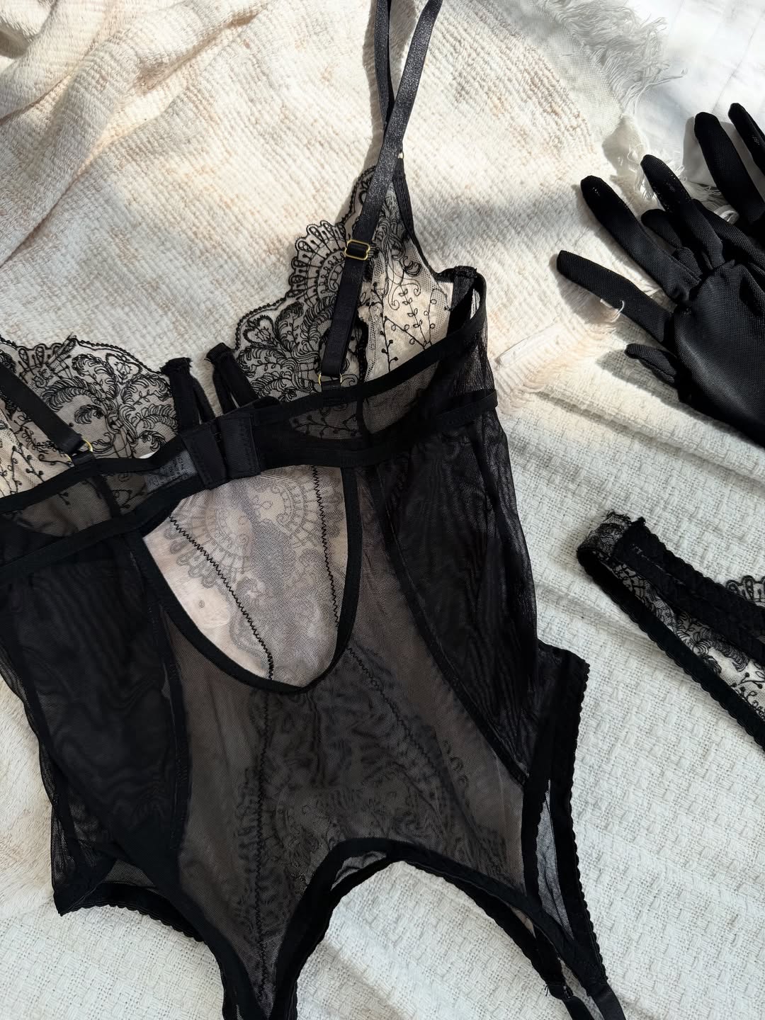 Serena™ | Ensemble de Lingerie en Dentelle Luxe