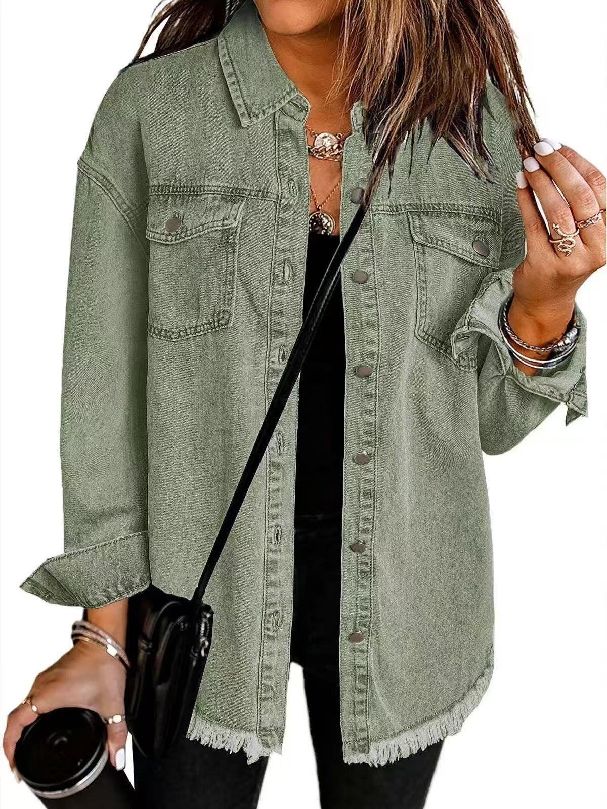 Elina™ | Veste en Jean Classique