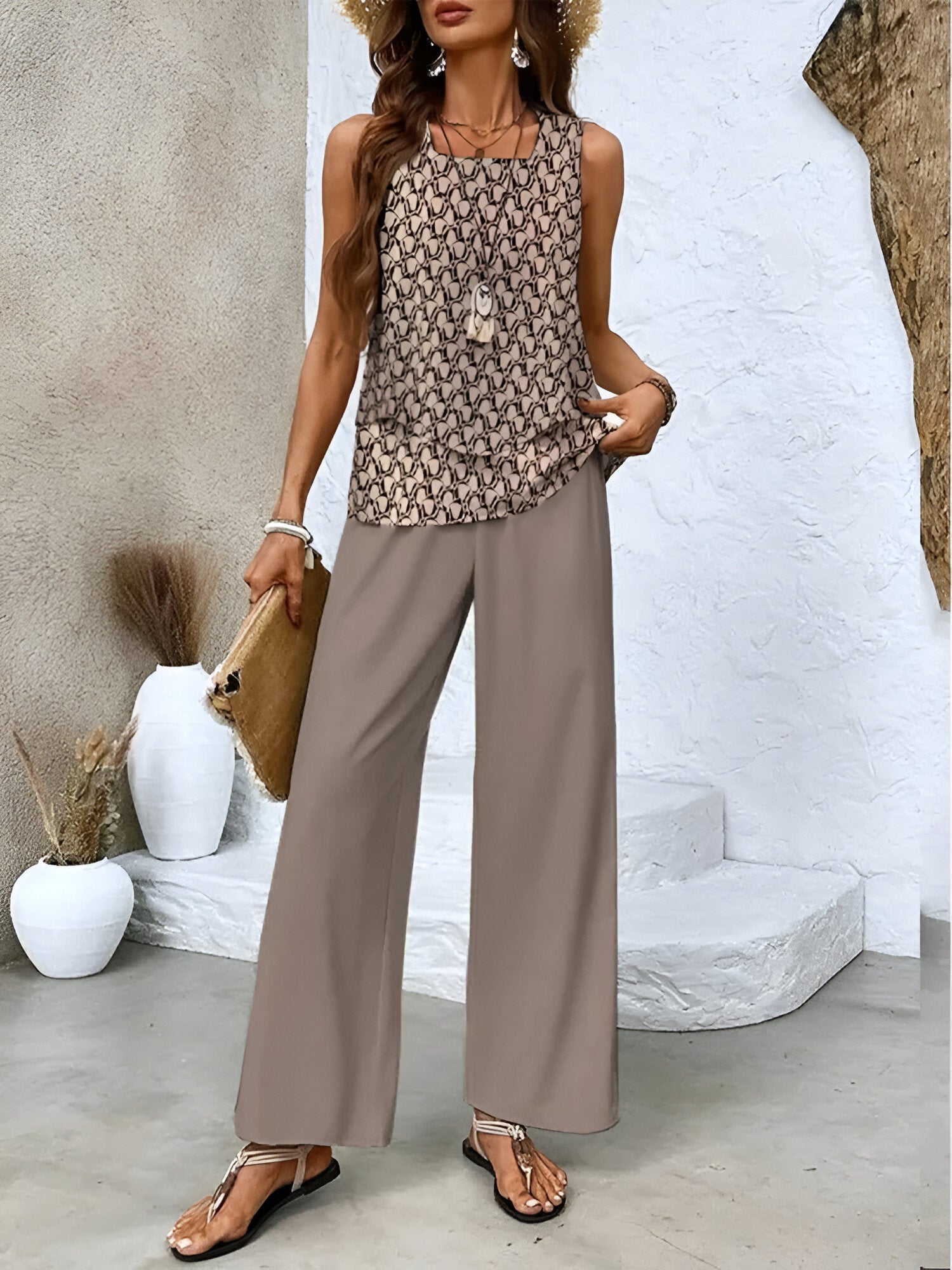 Lunaria™ | Ensemble d'Été Élégant