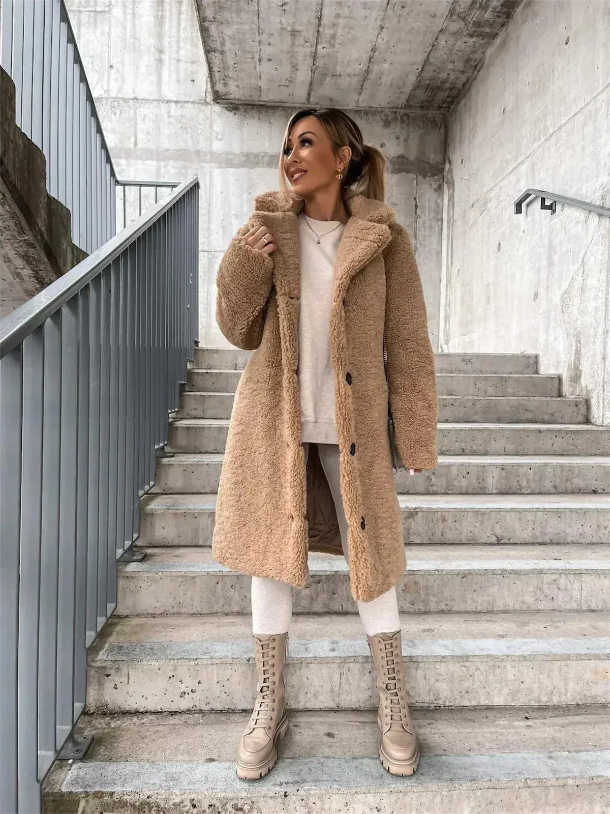 Teddy Jessica™ | Veste Teddy chaude