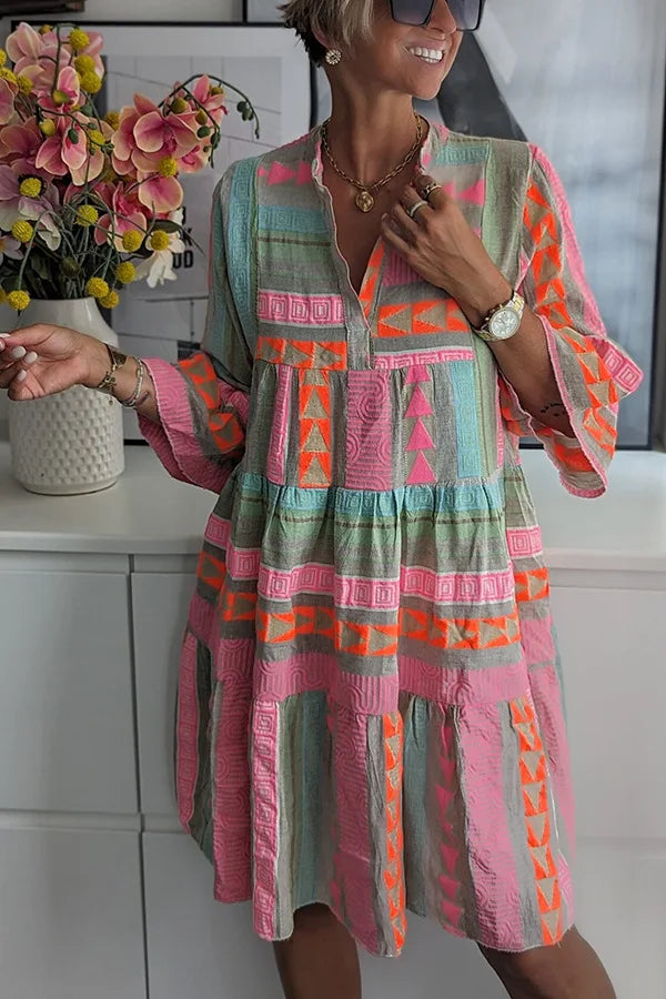 Léonie™ | Robe Midi Élegante D'été
