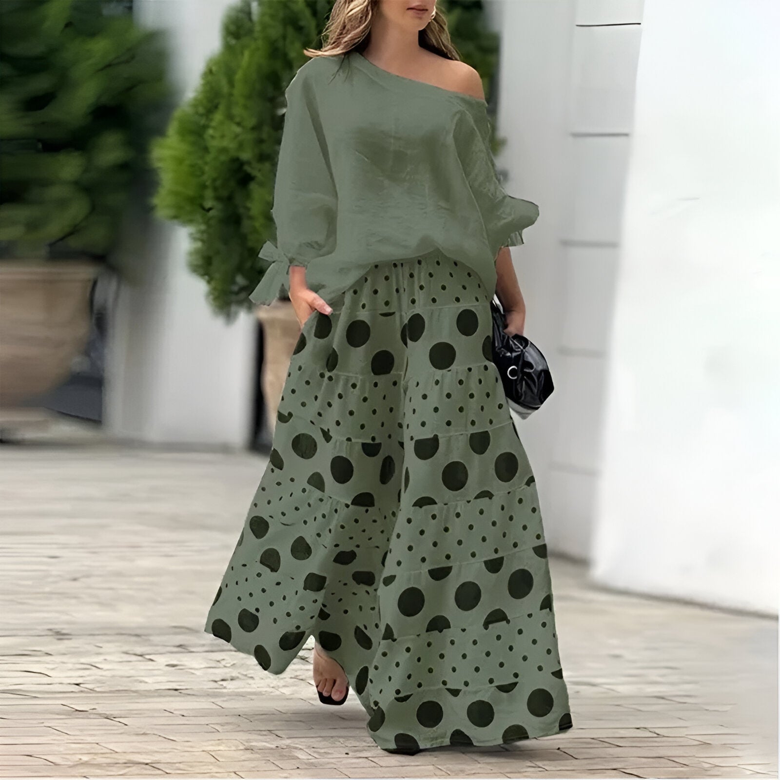 Selavie™ | Ensemble Élégant à Pois