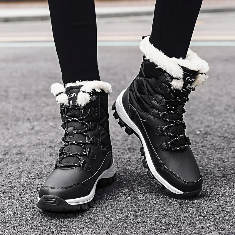 Nerina™ | Bottes d'hiver chaudes avec semelles antidérapantes