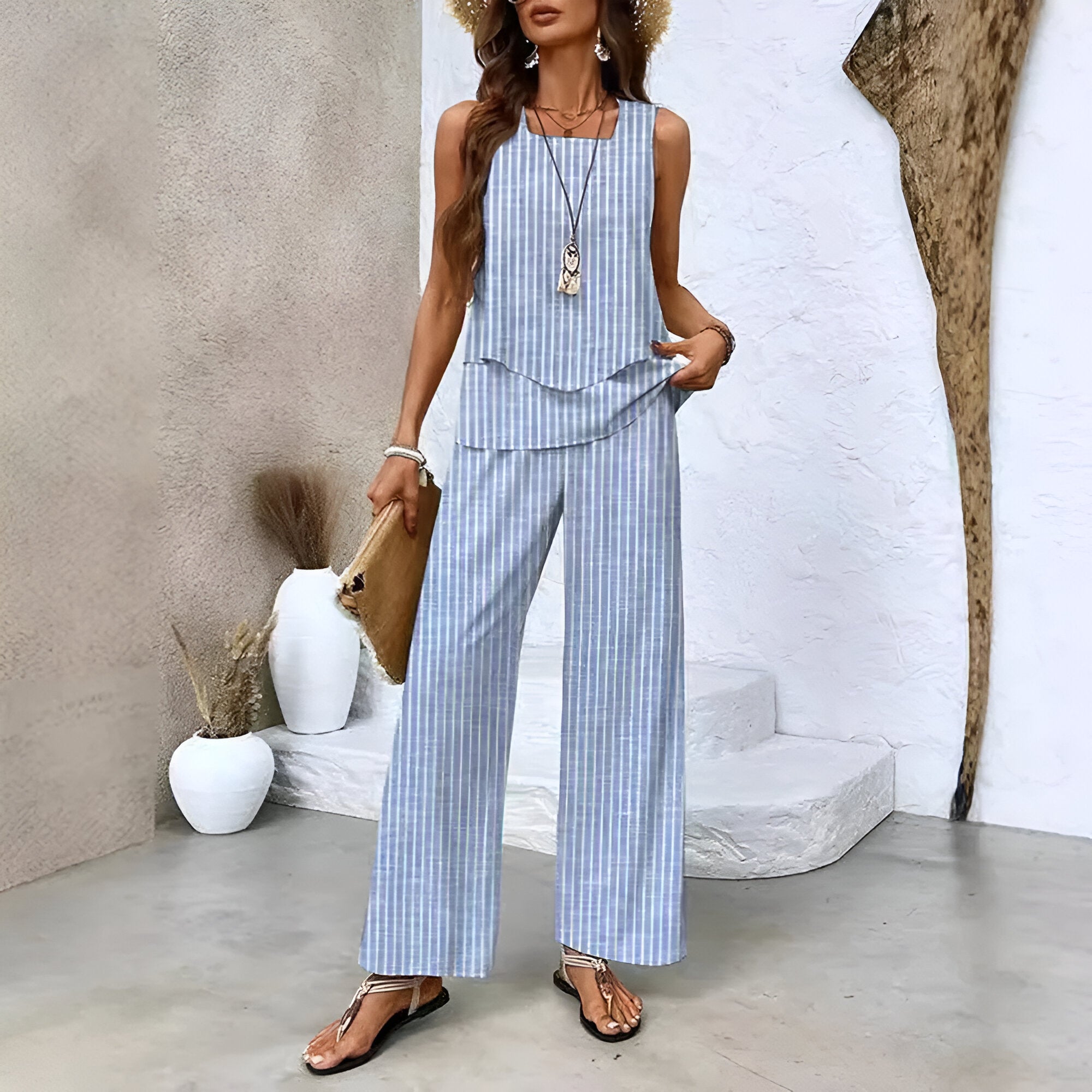 Lunaria™ | Ensemble d'Été Élégant
