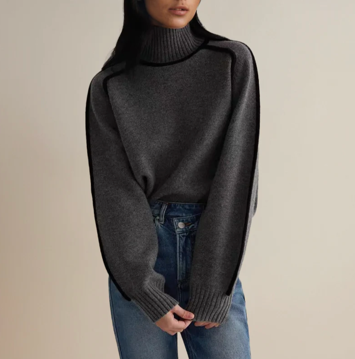 Jasminé™ | Pull Col Roulé Essential