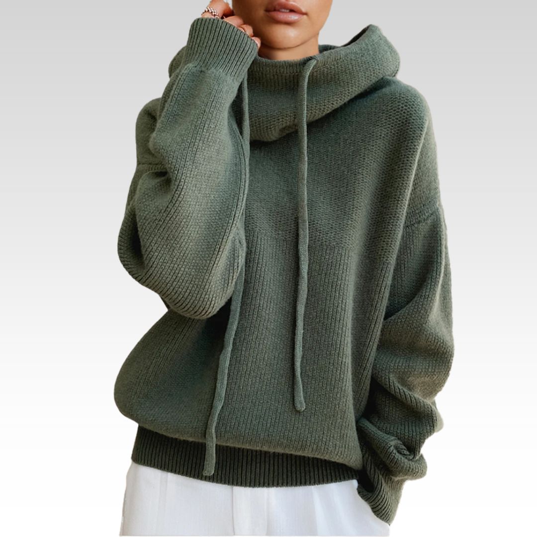 Eveline™ | Pull d'Automne Doux avec Capuche