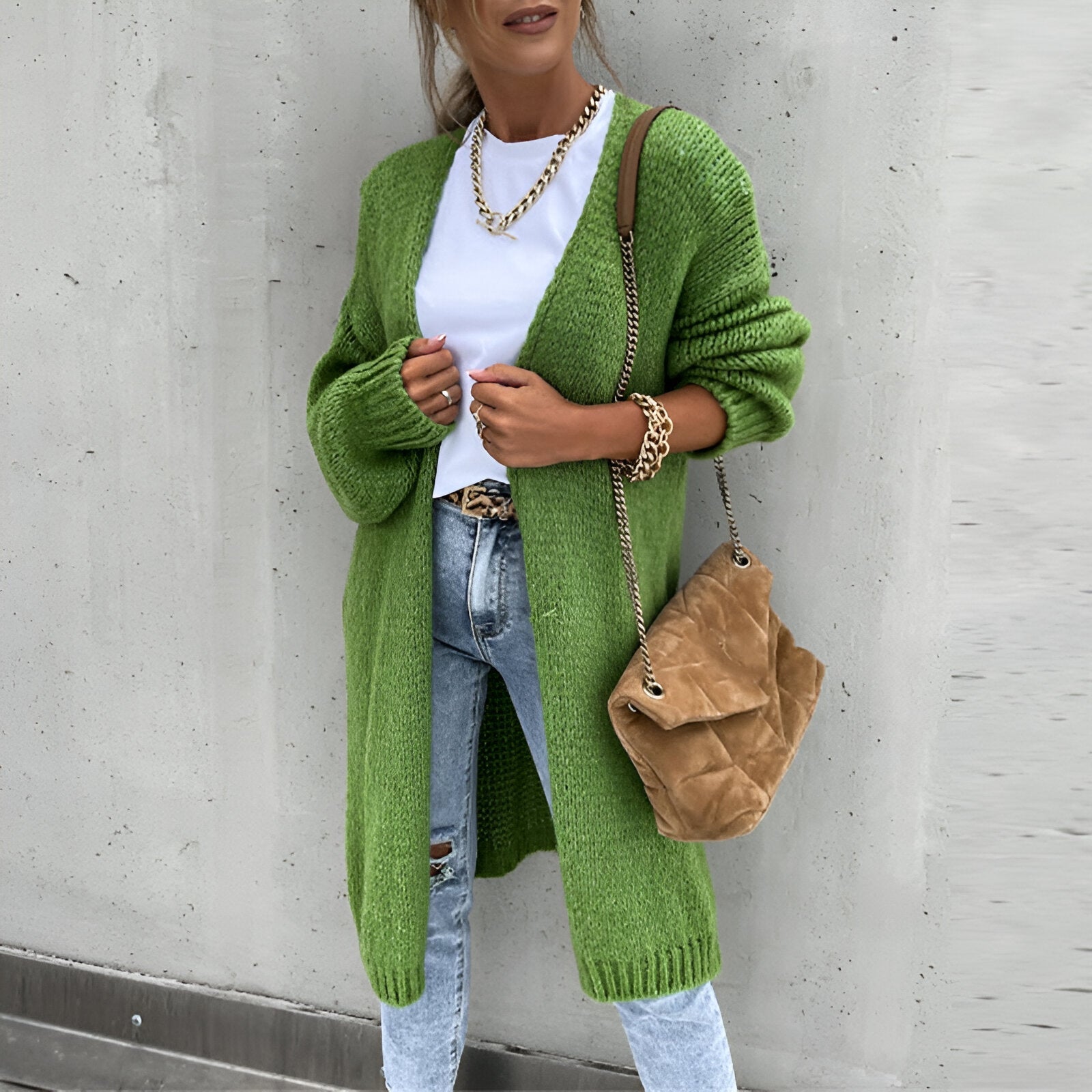 Mariselle™ | Gilet Long et Chaud pour Femme