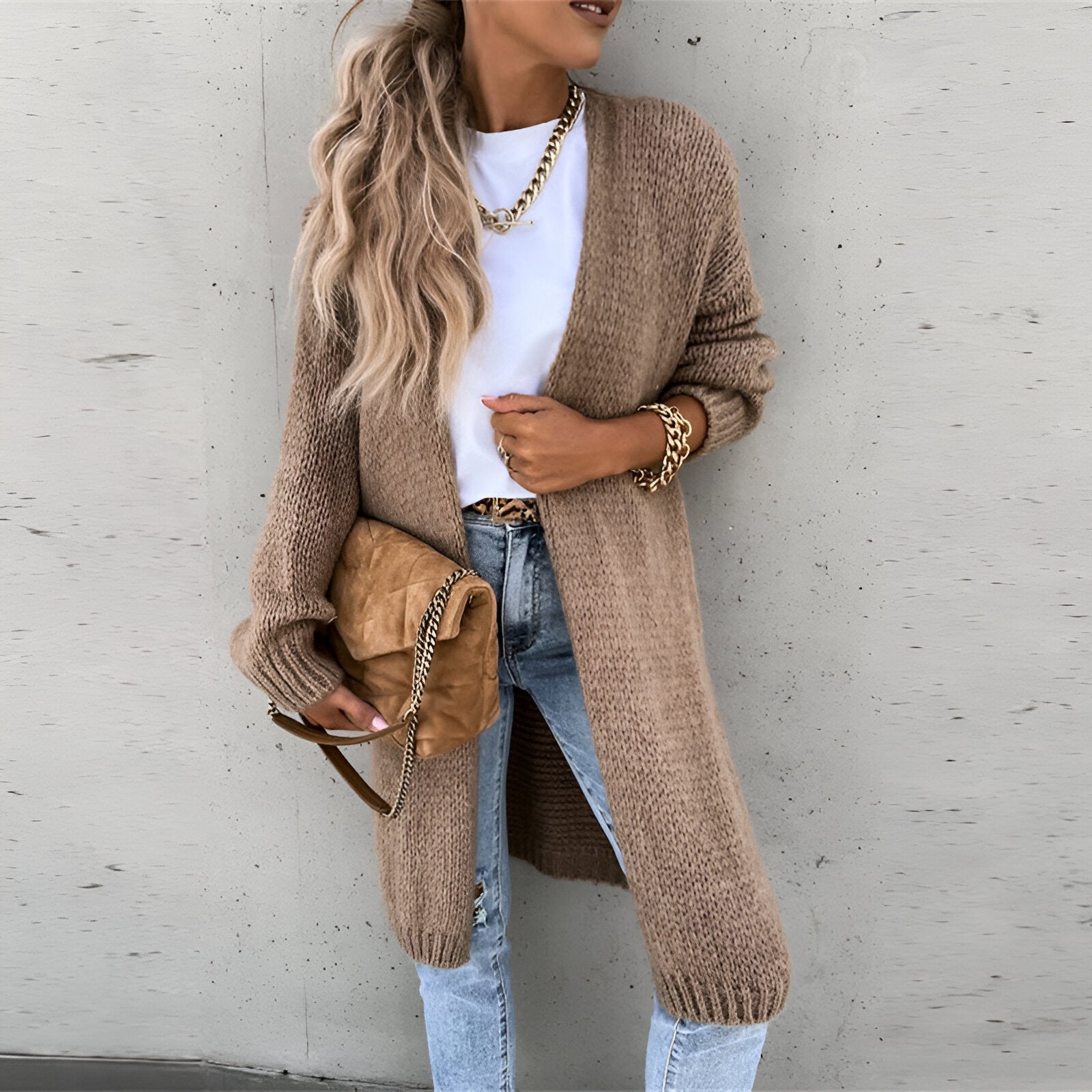 Mariselle™ | Gilet Long et Chaud pour Femme