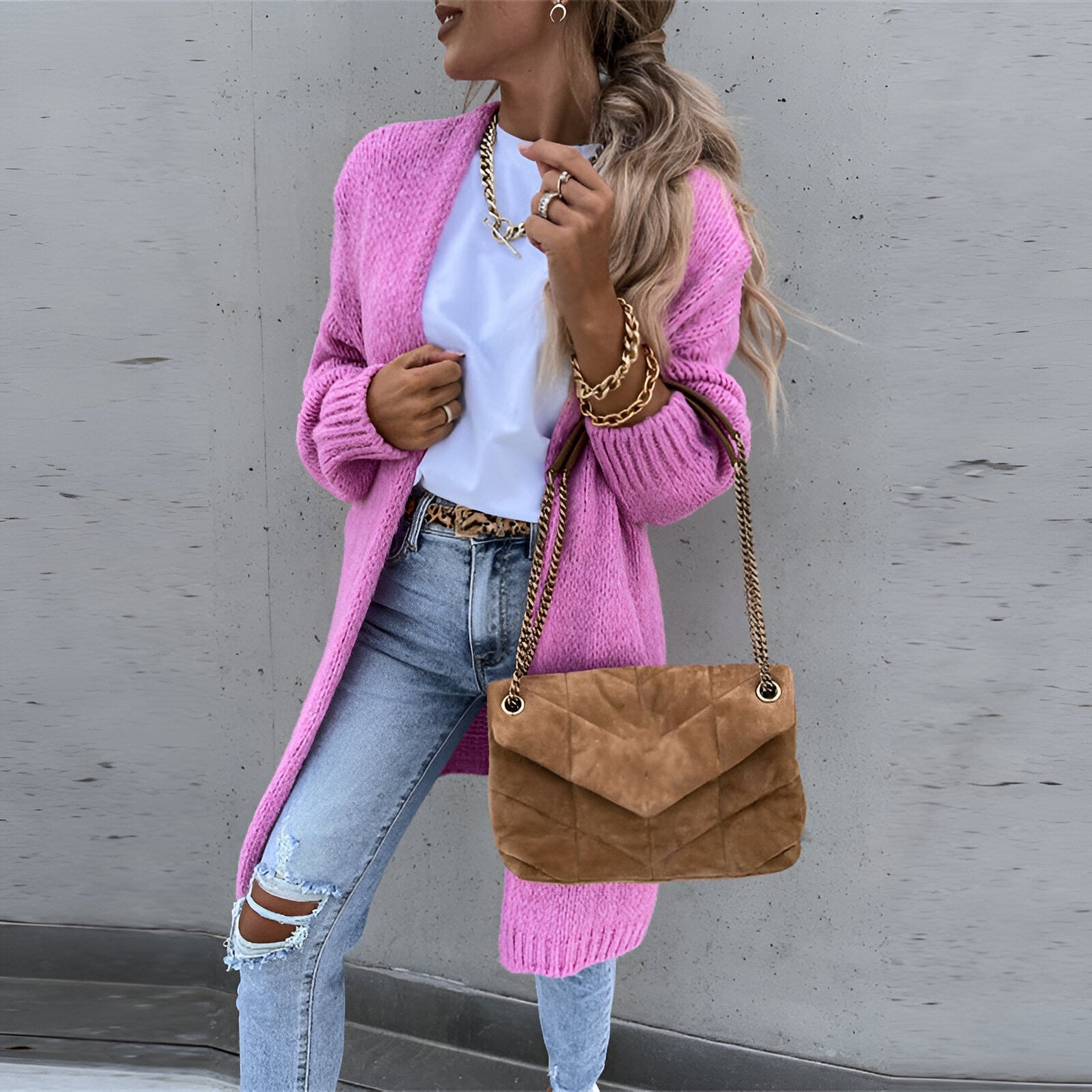 Mariselle™ | Gilet Long et Chaud pour Femme