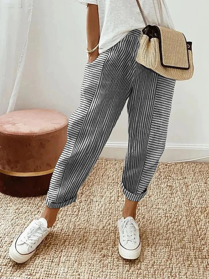 Seloria™ | Pantalon Rayé