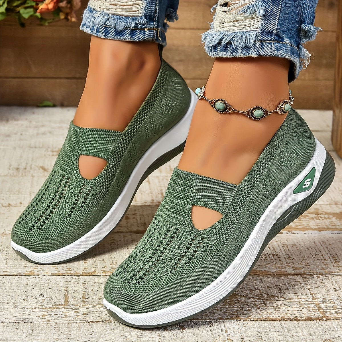Elvéria™ | Chaussures Slip-on Respirantes