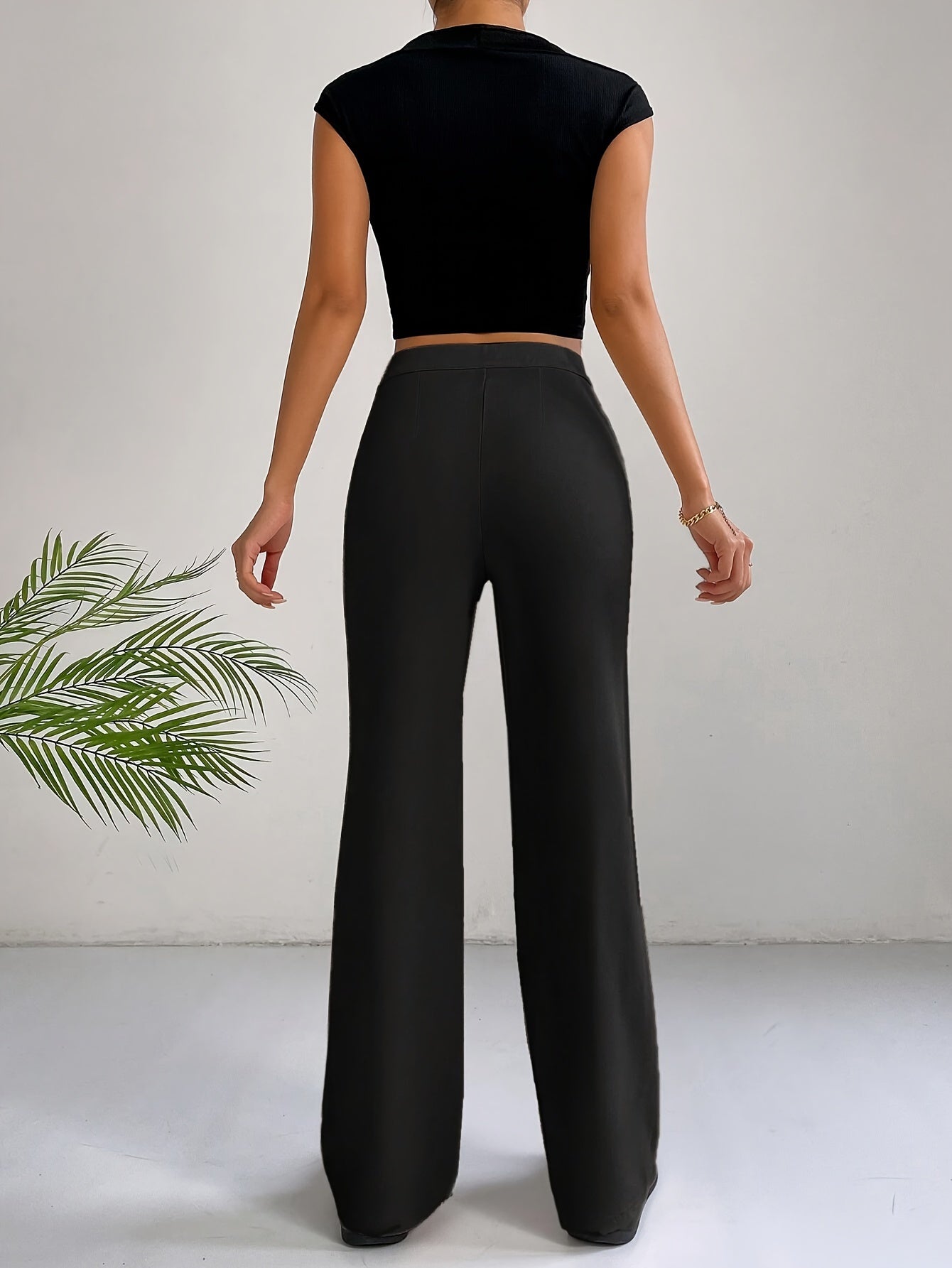 Tavielle™ | Pantalon Taille Haute Tendance