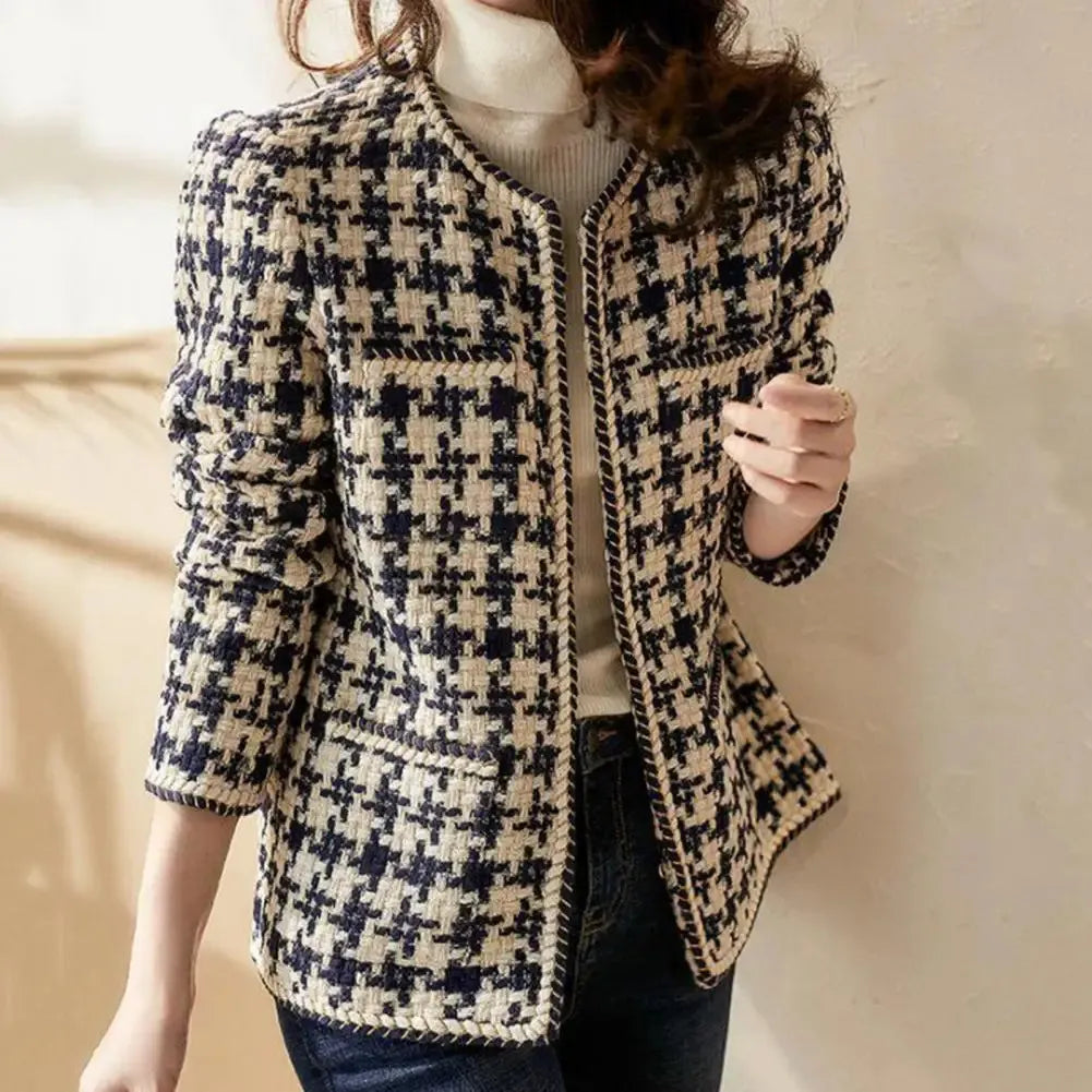 Althéa™ | Veste à carreaux Chic
