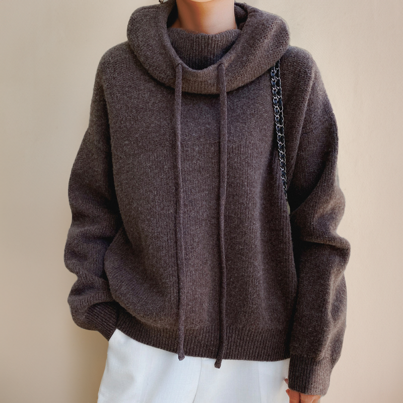 Eveline™ | Pull d'Automne Doux avec Capuche