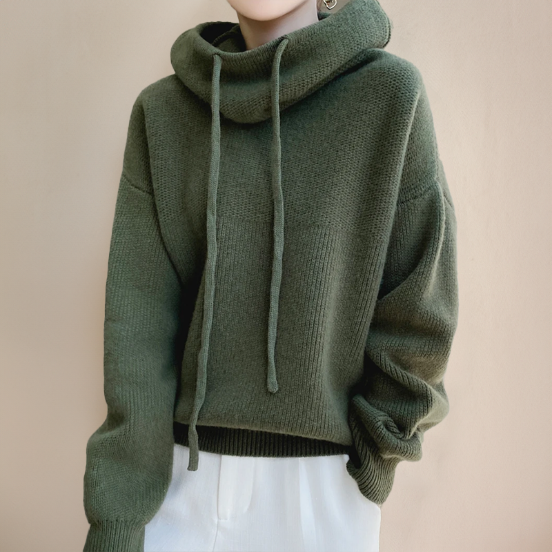 Eveline™ | Pull d'Automne Doux avec Capuche
