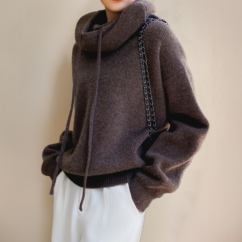 Eveline™ | Pull d'Automne Doux avec Capuche