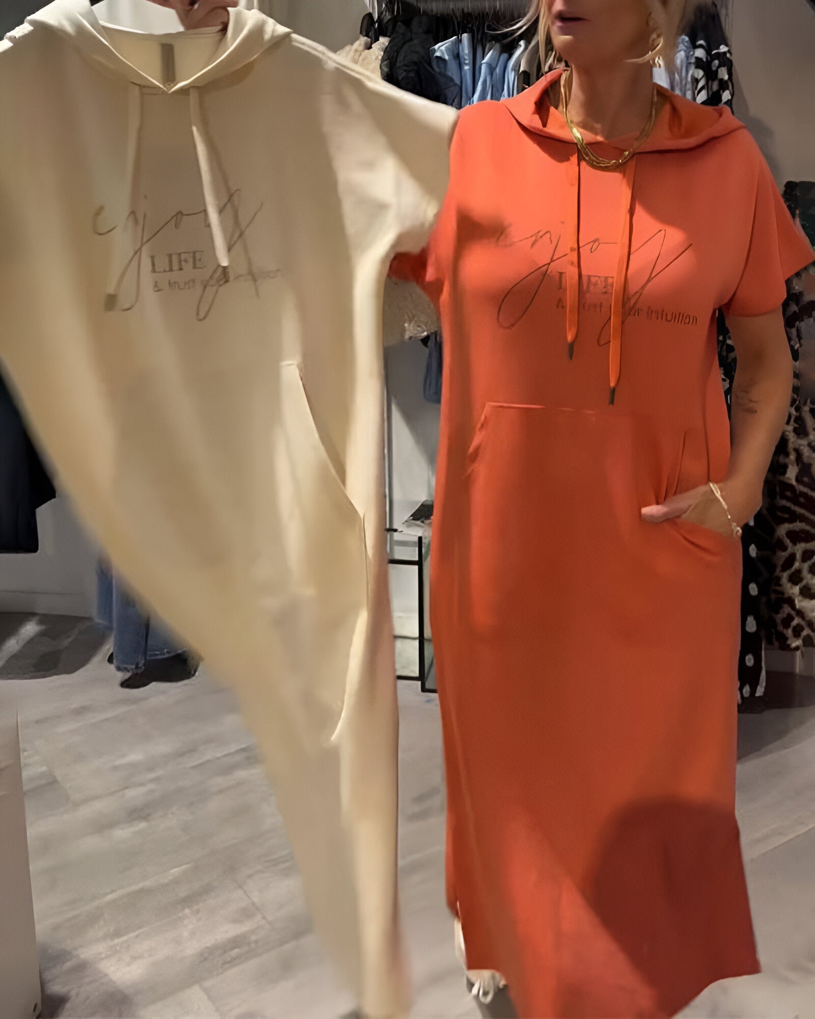 Mariselle™ | Robe Hoodie Confortable