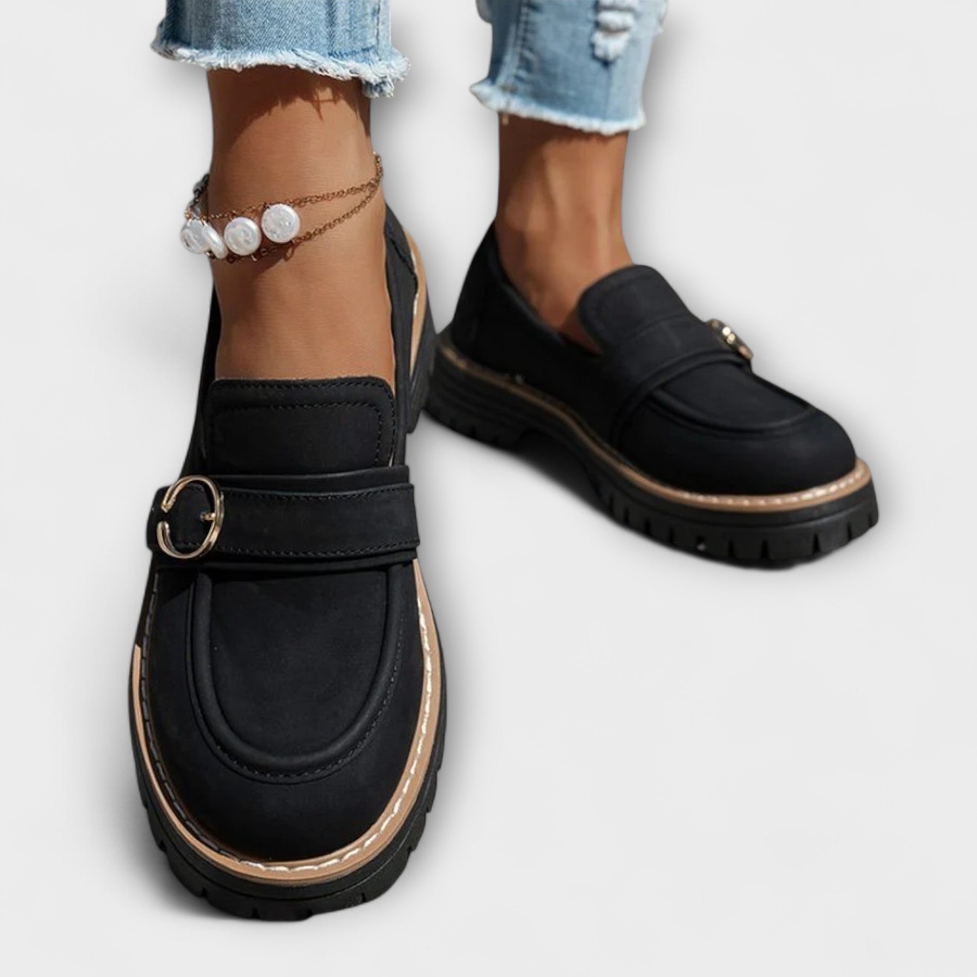 Althéa™ | Mocassins Décontractés à Bout Rond