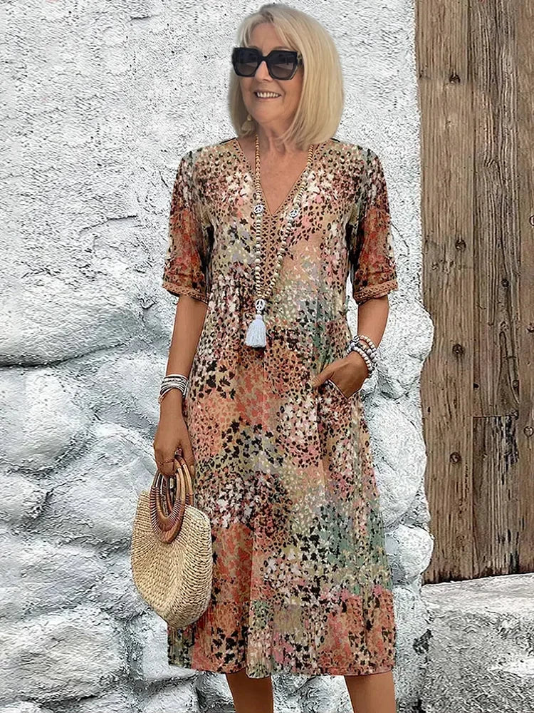 Bianca™ | Robe légère avec décolleté en V