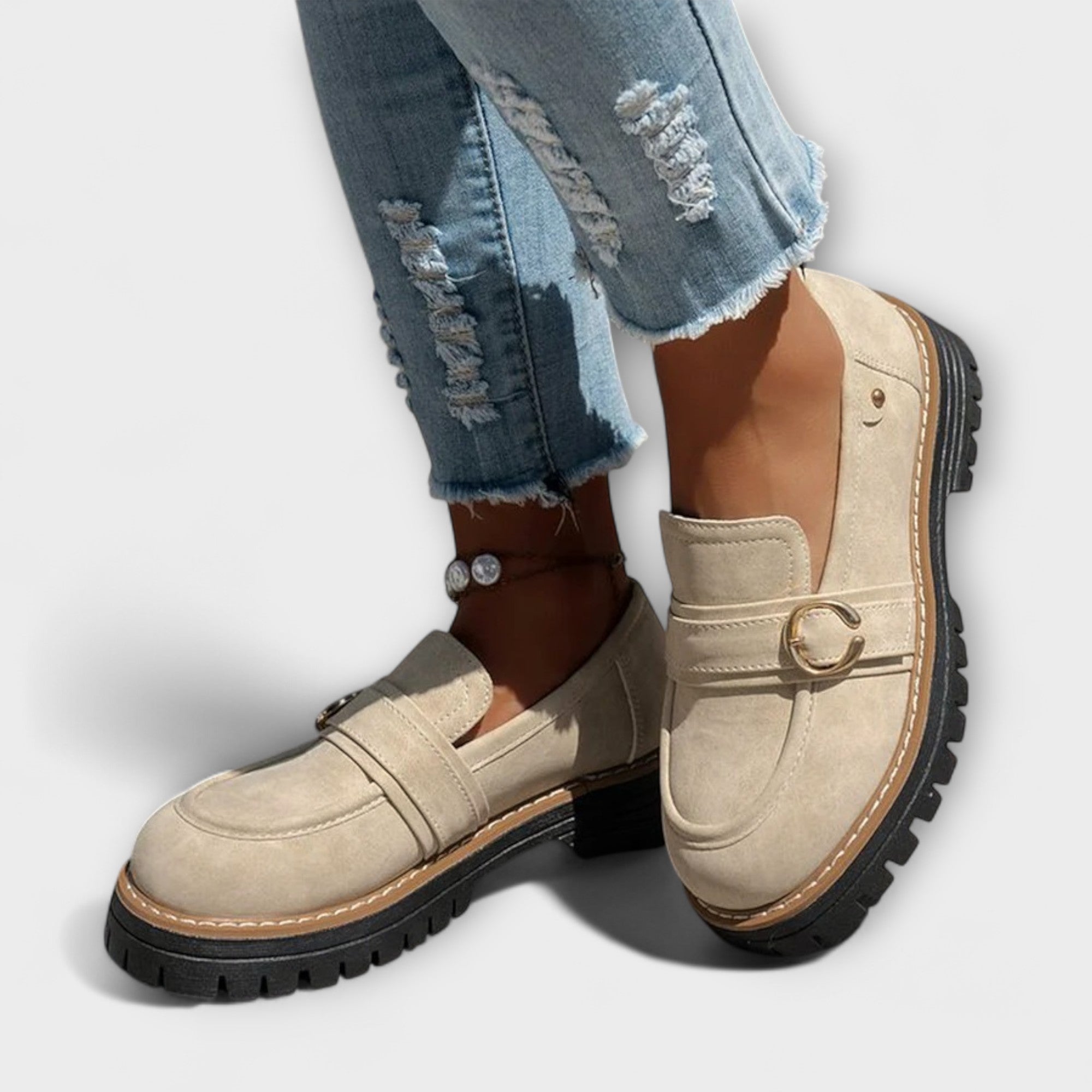 Althéa™ | Mocassins Décontractés à Bout Rond