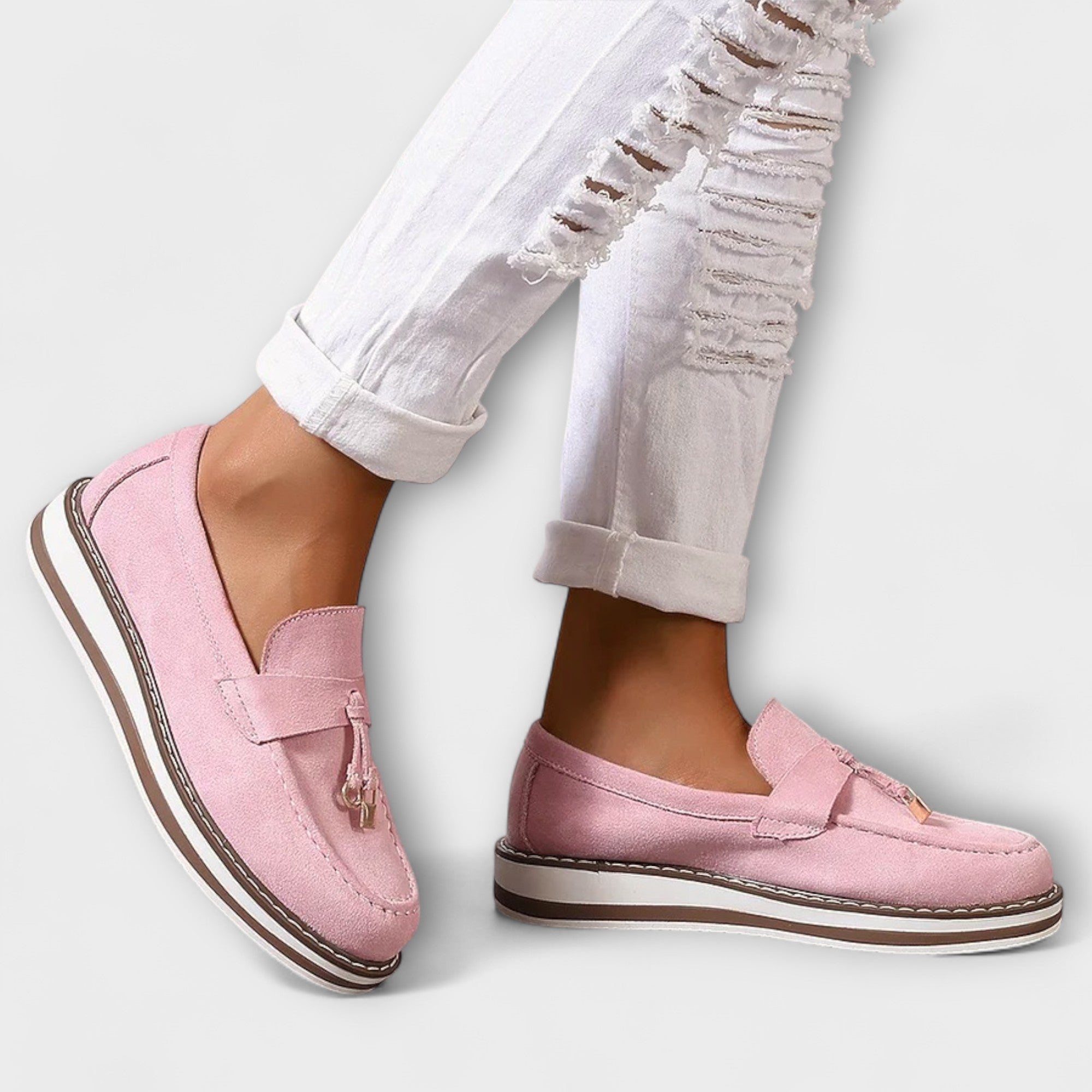 Amélie™ | Mocassins décontractés à Bout Rond