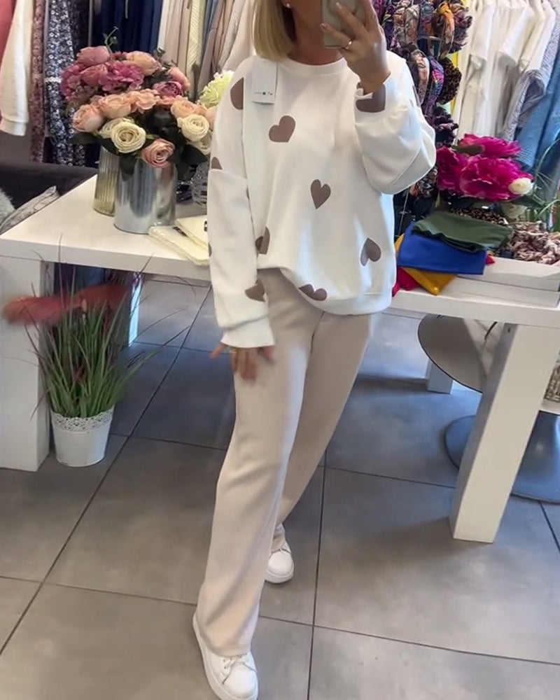 Amelya™ | Pull confortable avec des cœurs