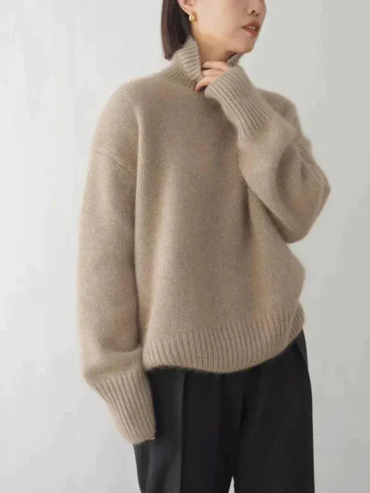 Marilla™ | Pull Col Roulé Chaleureux d'Automne